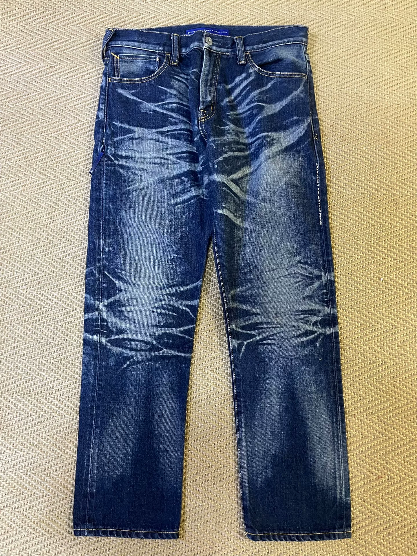 Denim by Vanquish & Fragment Cropped Jeans