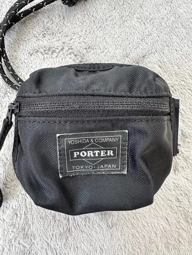 PORTER Compart Coin & Card Case — front