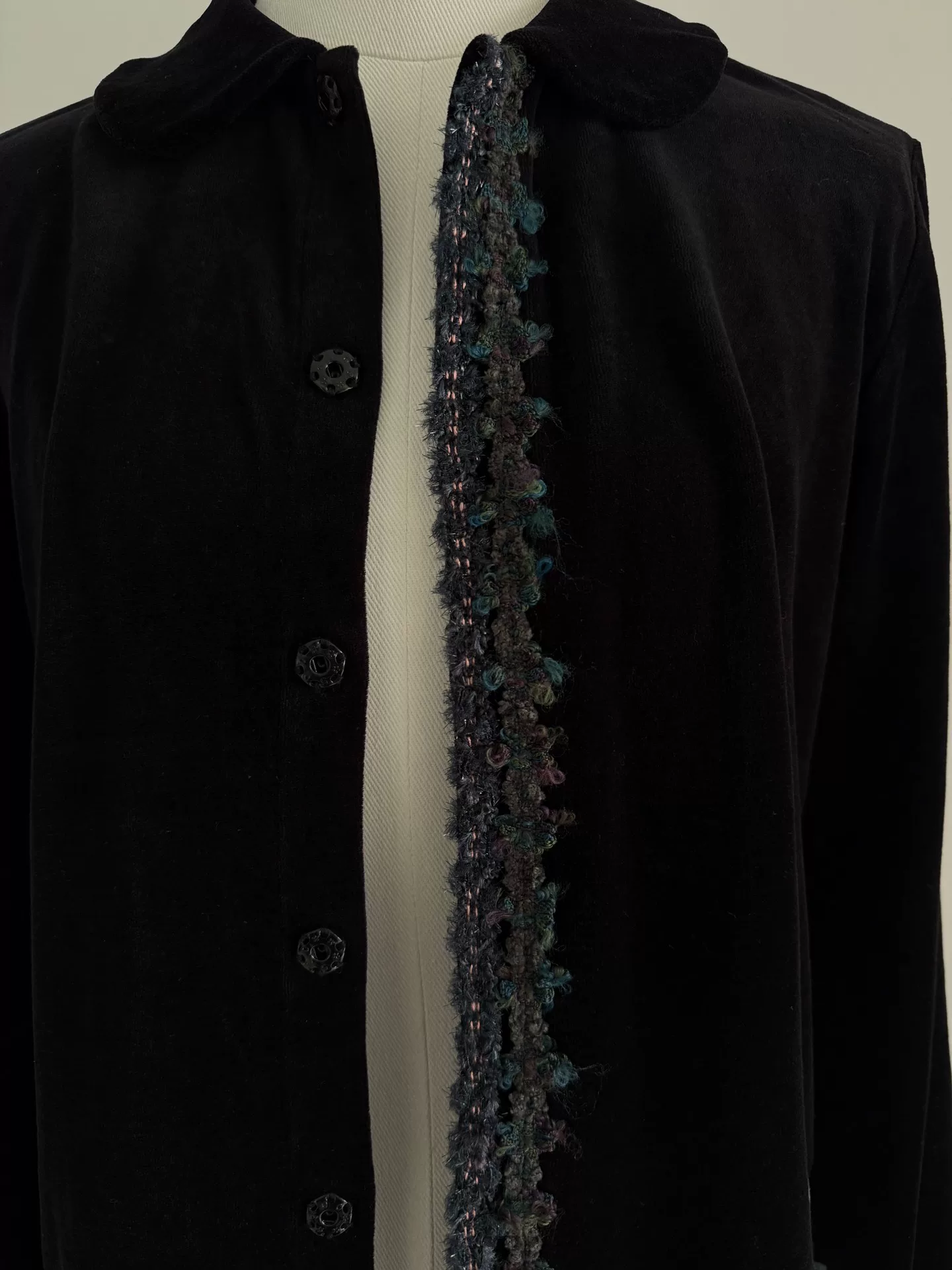 Comme Des Garcons CDG Velvet Jacket — front