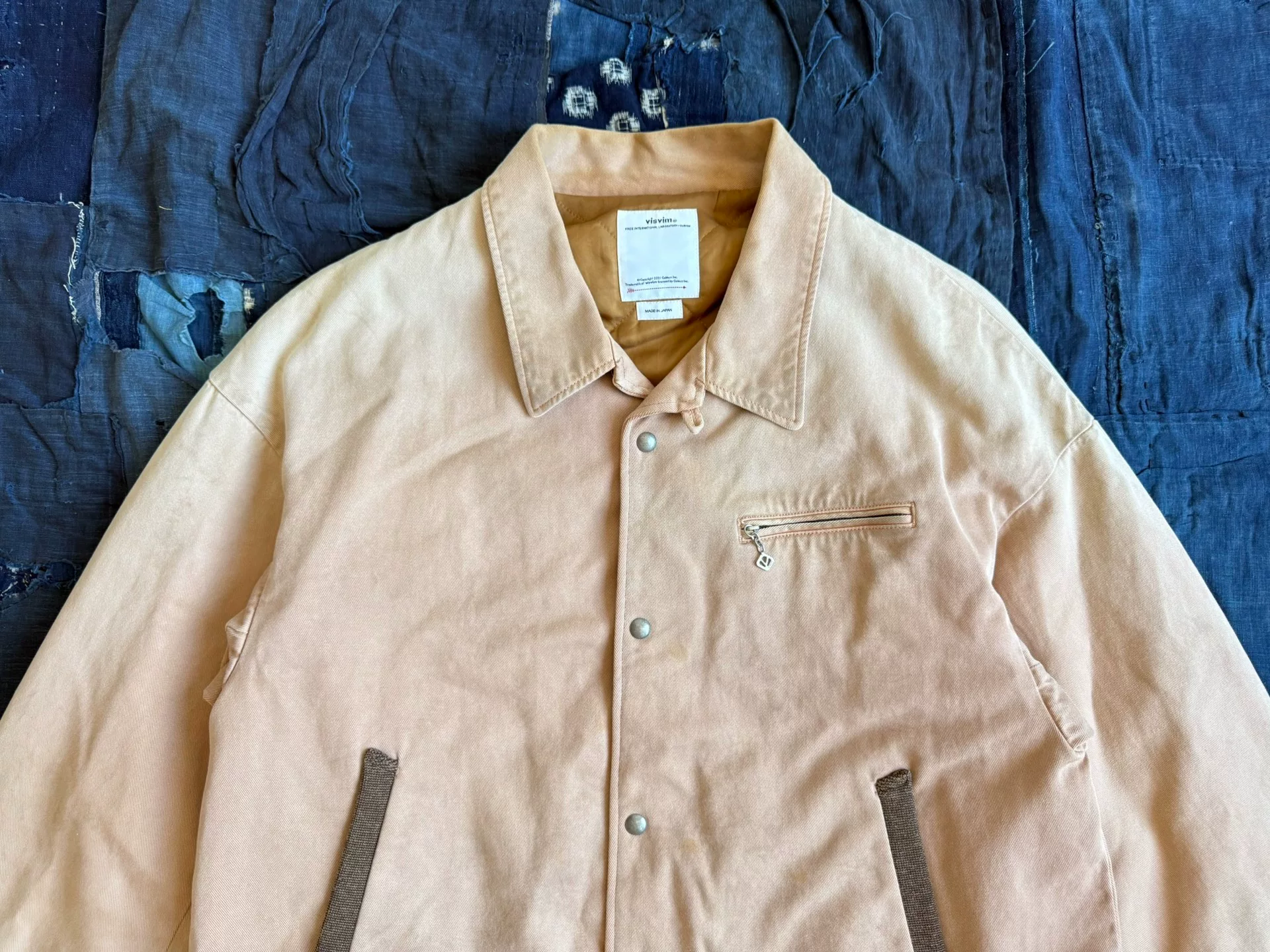 VISVIM 22AW BYRON DRIVERS JKT — back