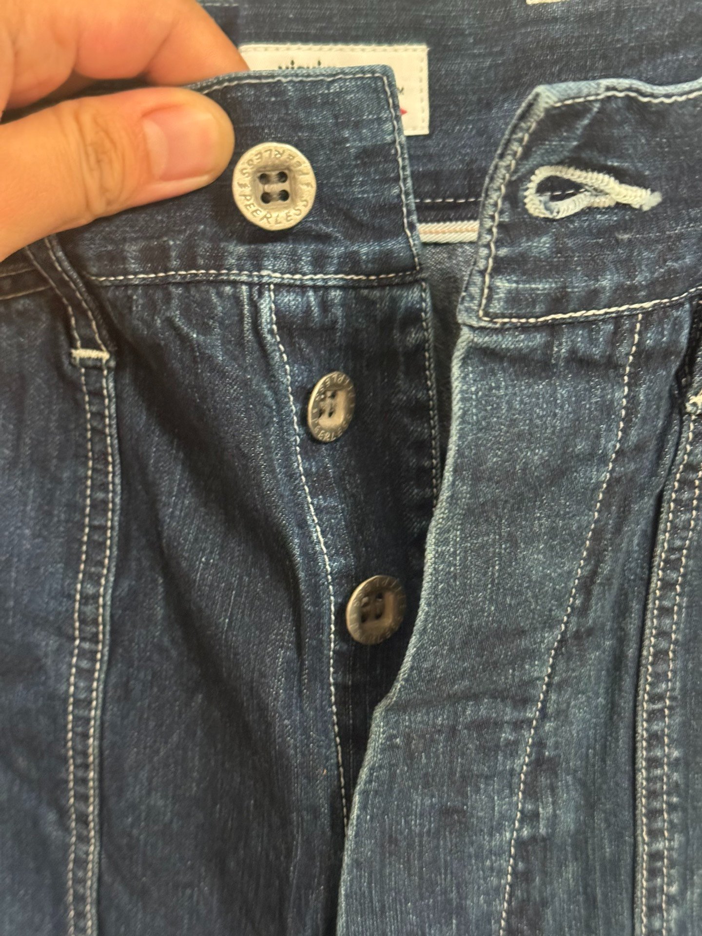 VISVIM 26SS SCOUT SHORTS DRY DENIM — front