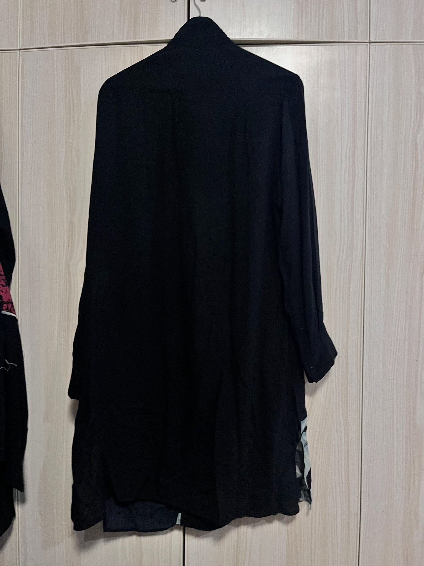 Yohji Yamamoto Women Portrait Graphic Shirt — back