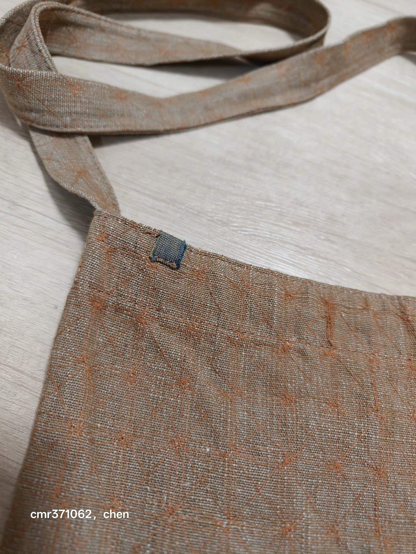 visvim 16 ICT Musette Canvas Bag — back