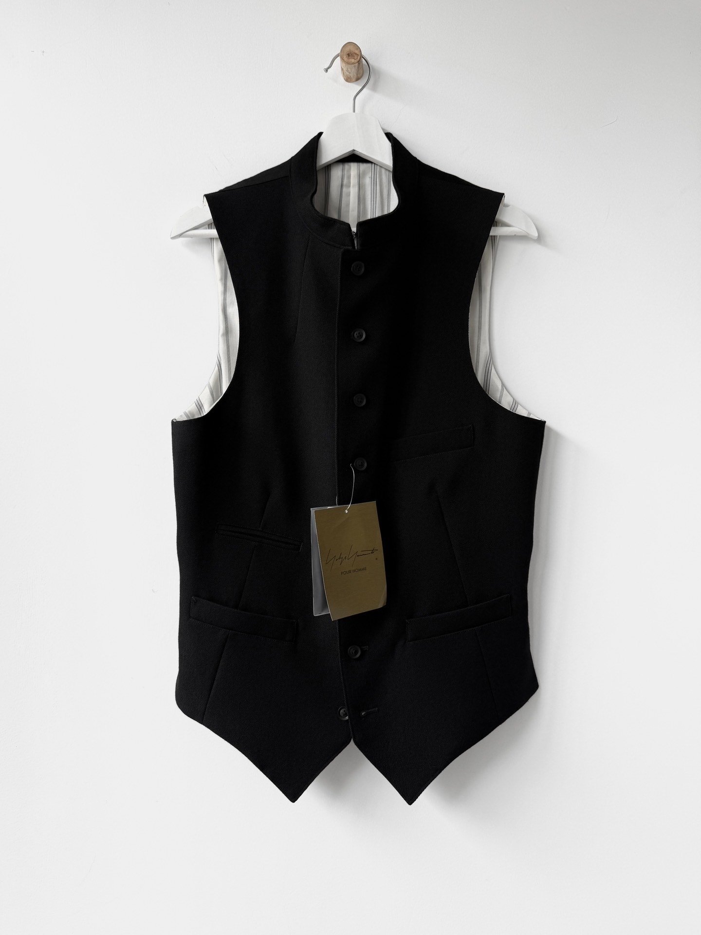 Yohji Yamamoto 24AW Military Vest — front