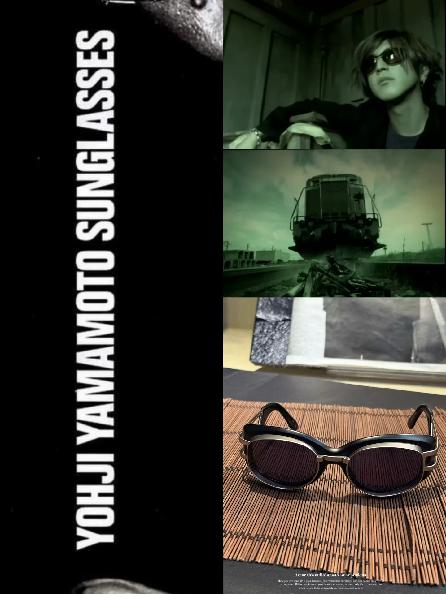 Yohji Yamamoto 90s Archive Sunglasses