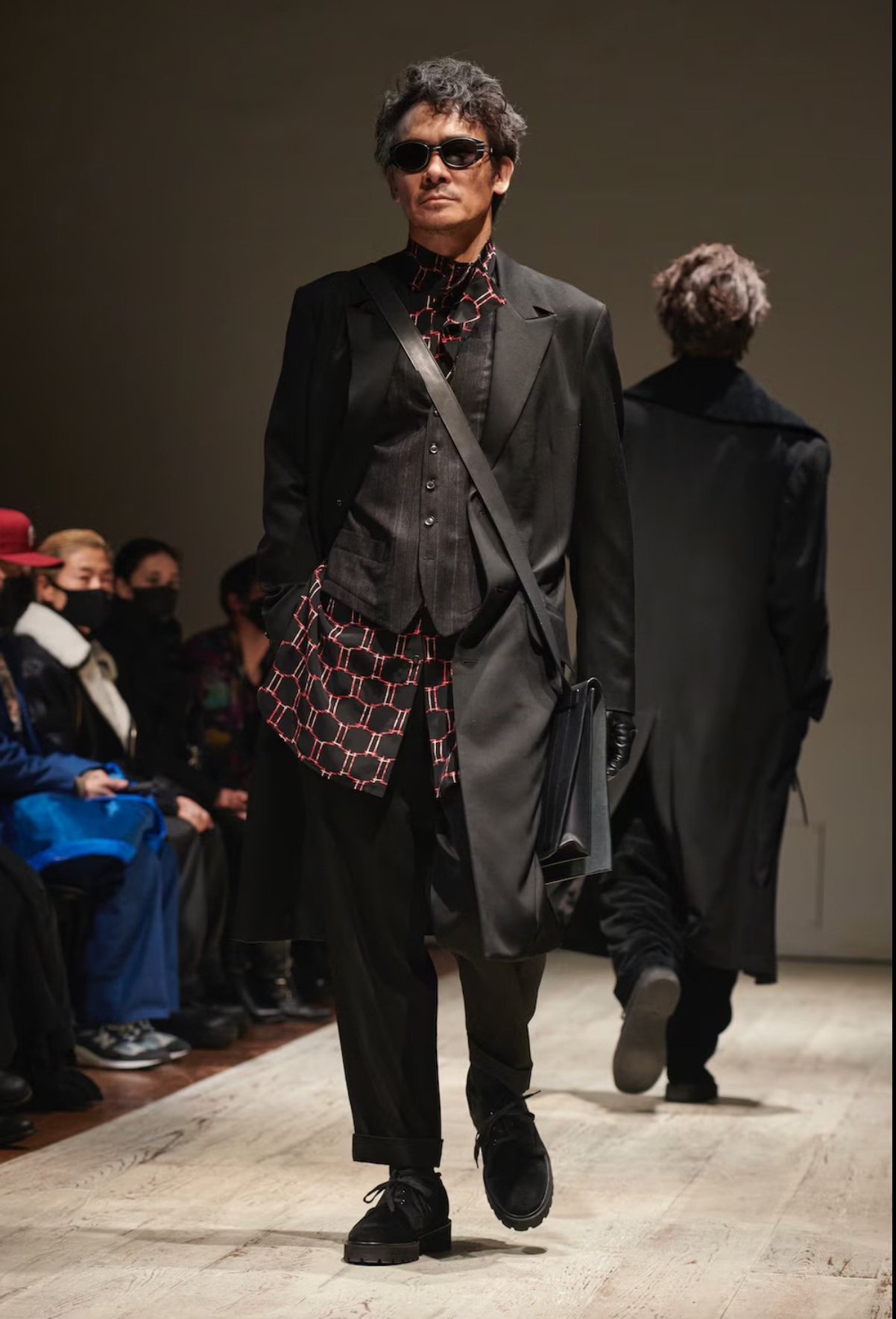 Yohji Yamamoto 90s Archive Sunglasses — back