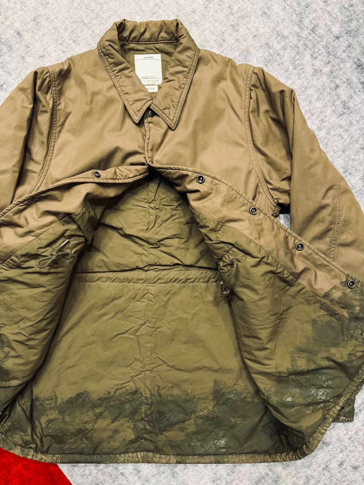 visvim coach jkt sierra 19ss — detail