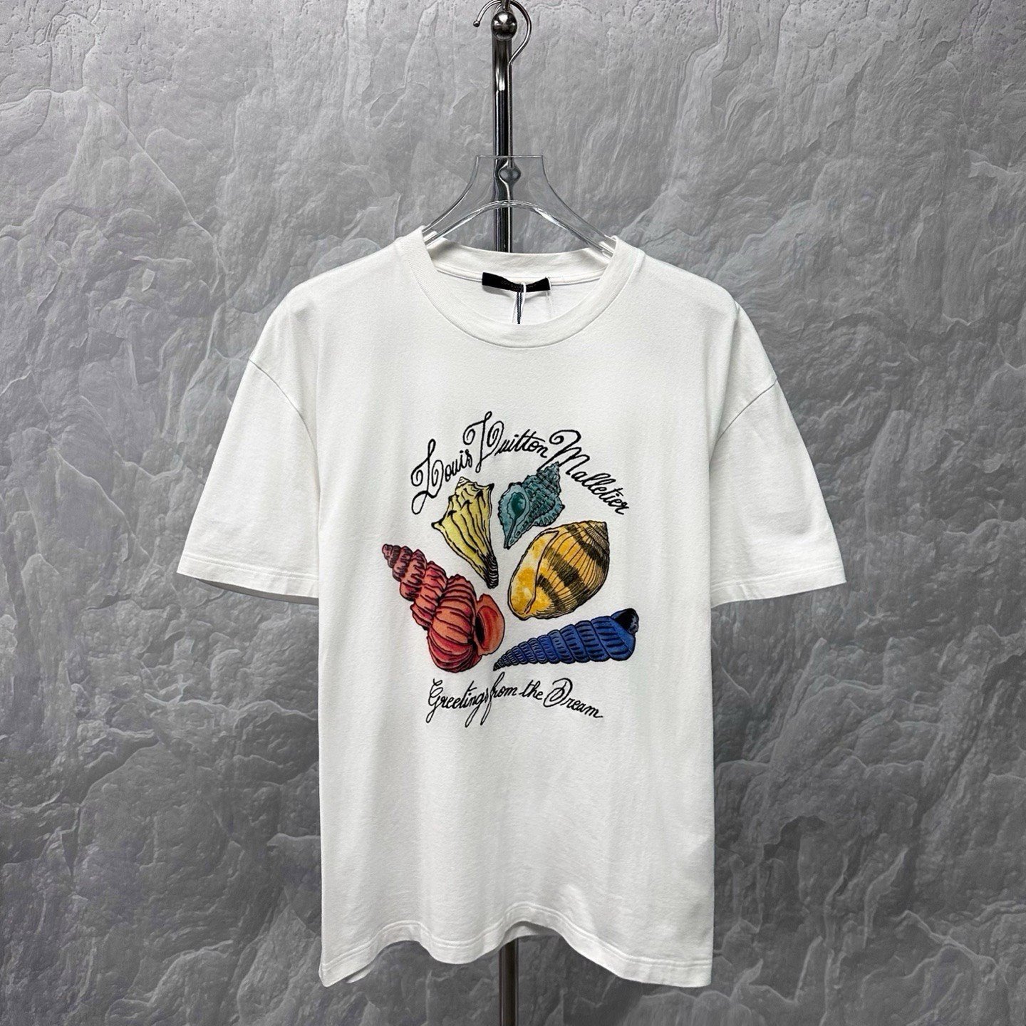 Louis Vuitton FW24 Conch Shell Embroidery Tee