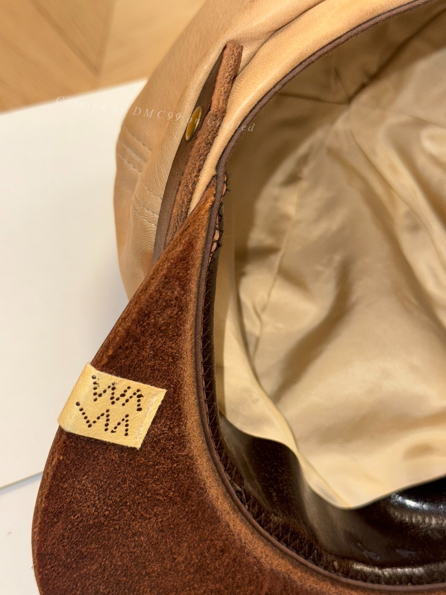 Visvim 22SS Biker Newsboy Cap — back