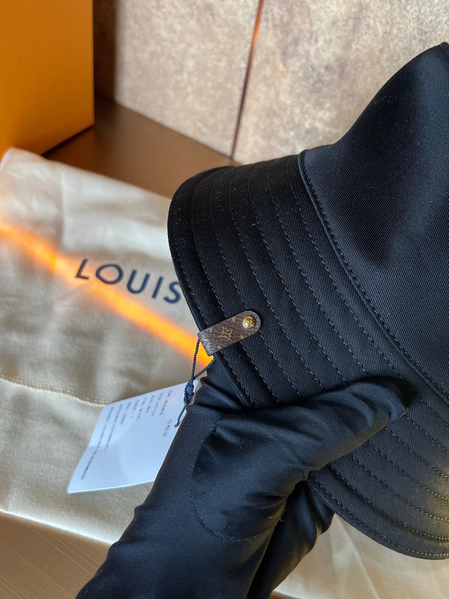Louis Vuitton New Bucket Hat — front