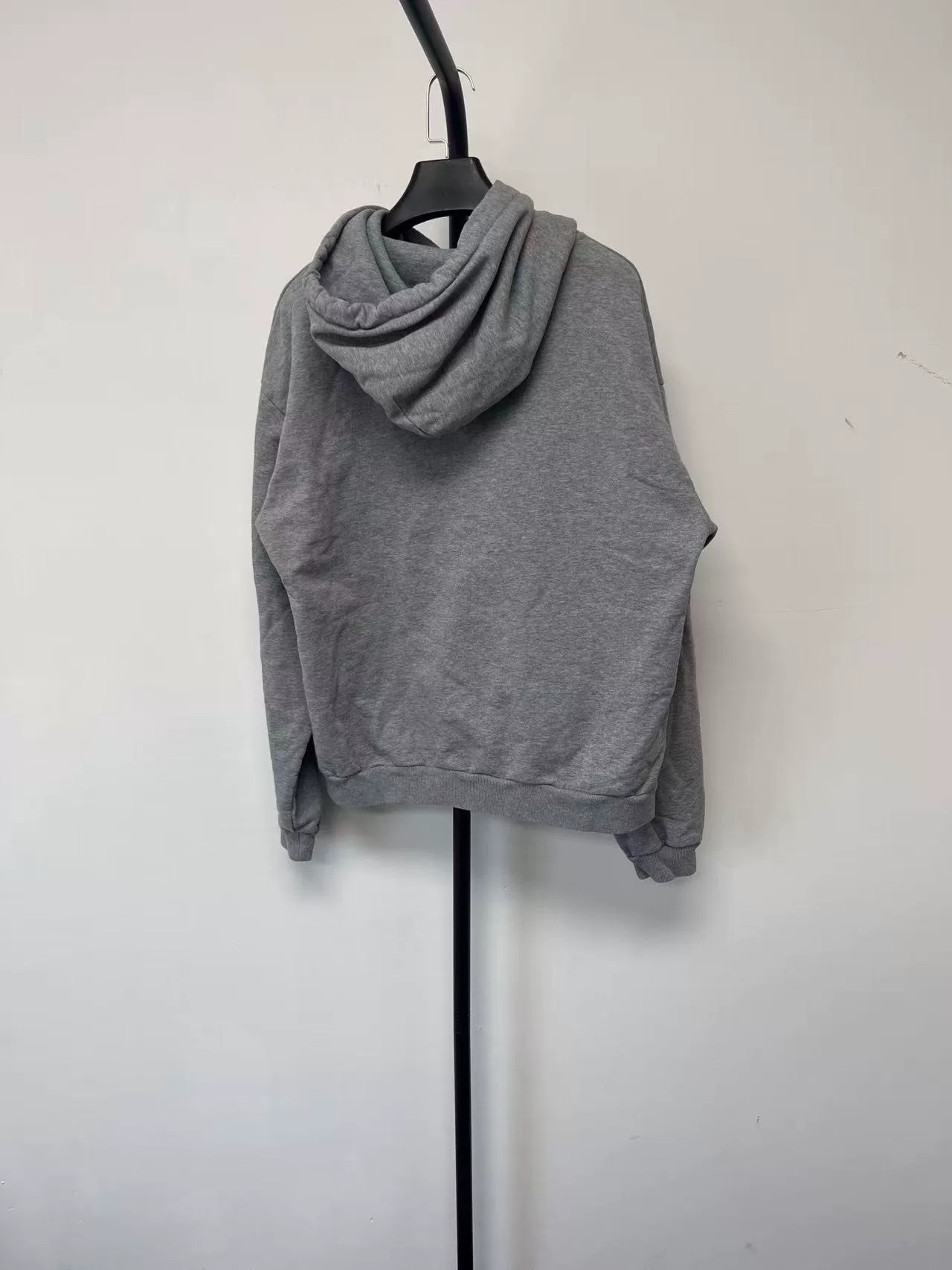 Balenciaga Logo Print Regular Fit Hoodie — front