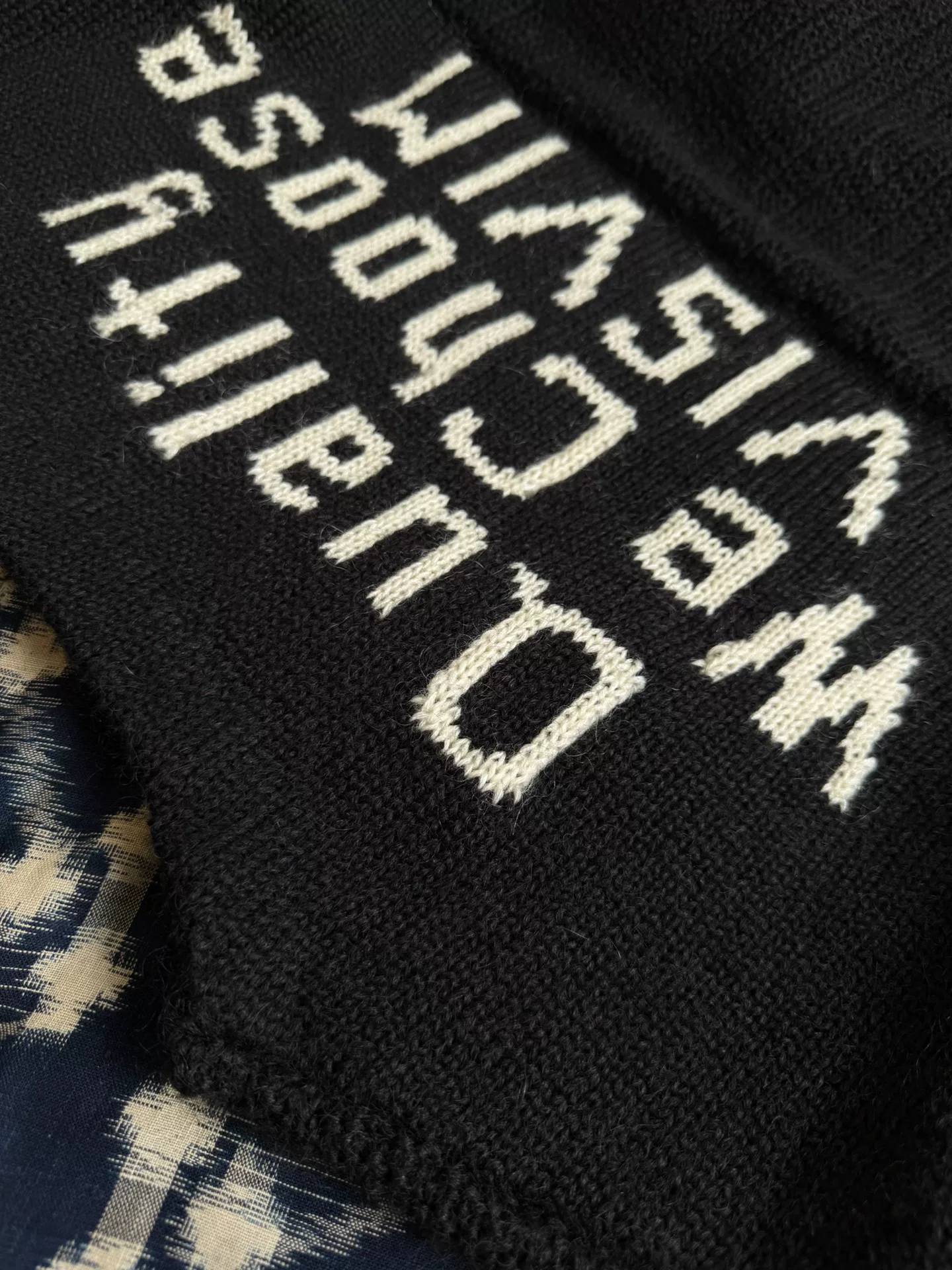 VISVIM 25SS Boatneck Knit Sweater — label