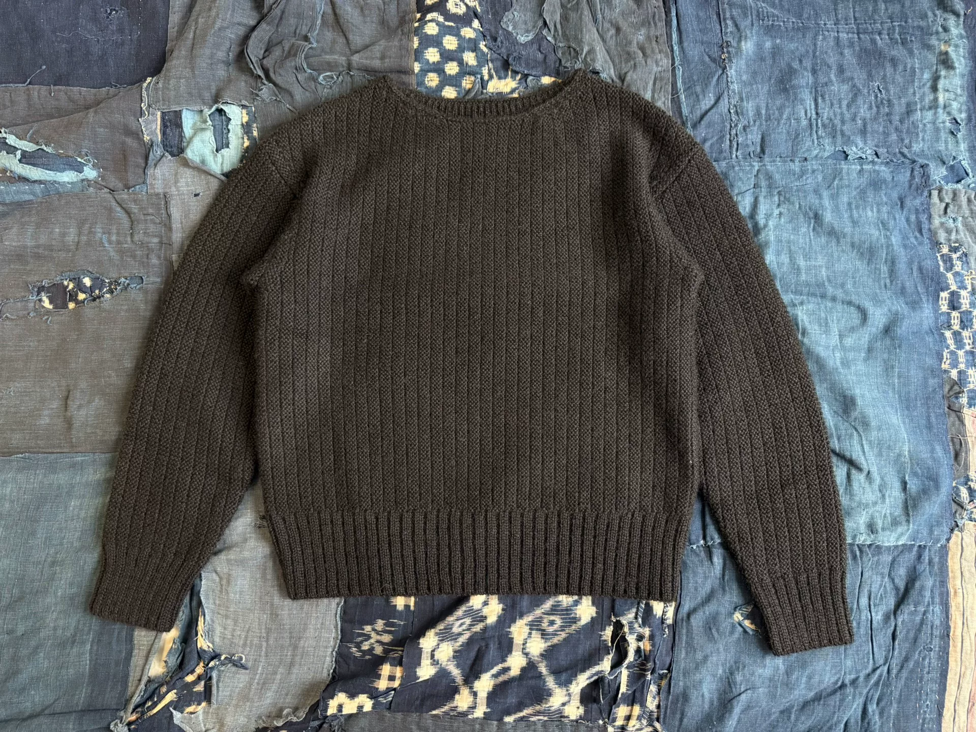 VISVIM 25SS Boatneck Knit Sweater — front