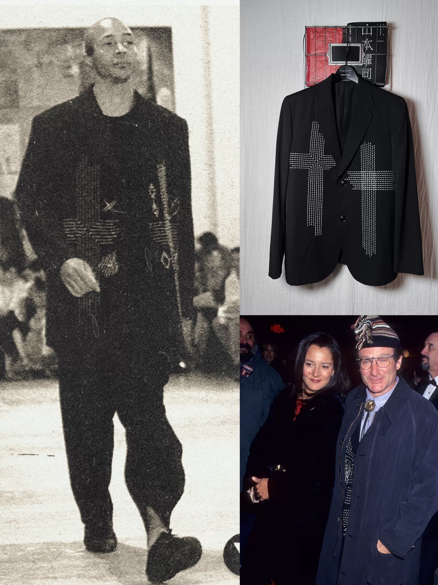 Yohji Yamamoto 00s Double Cross Suit