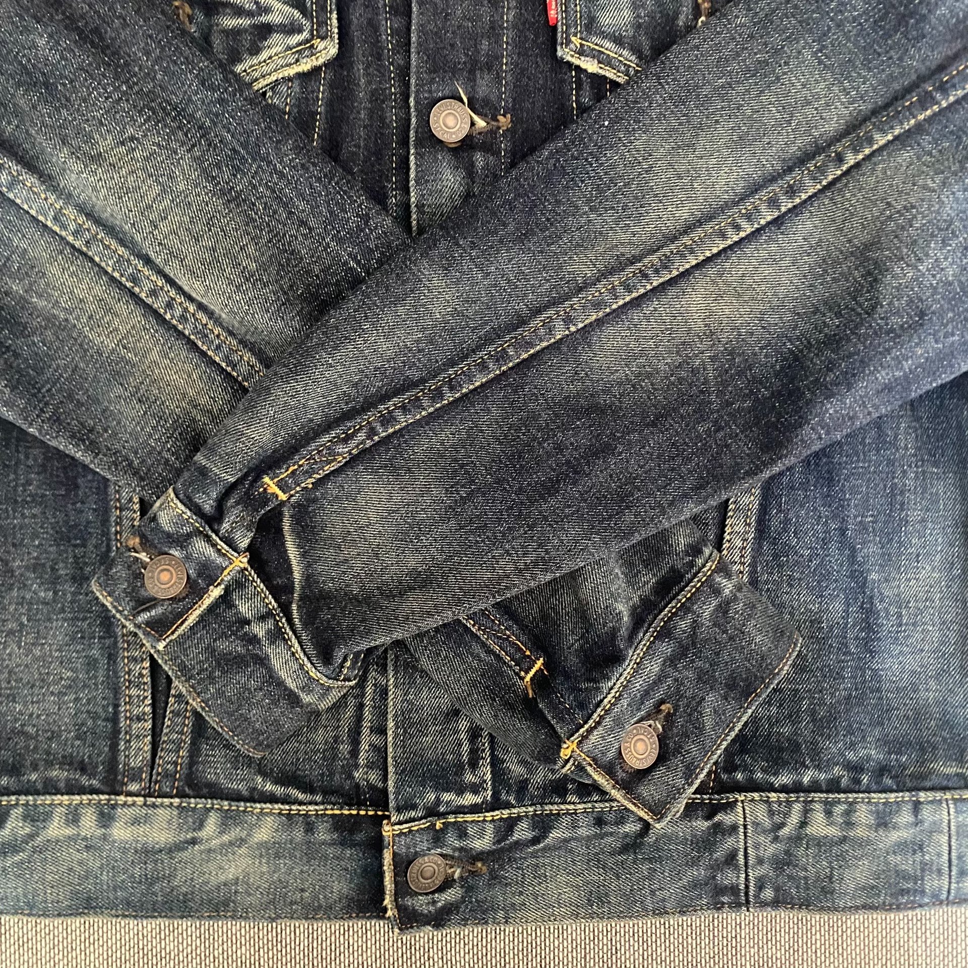 Levi's LVC557 Type3 Denim Jacket — label
