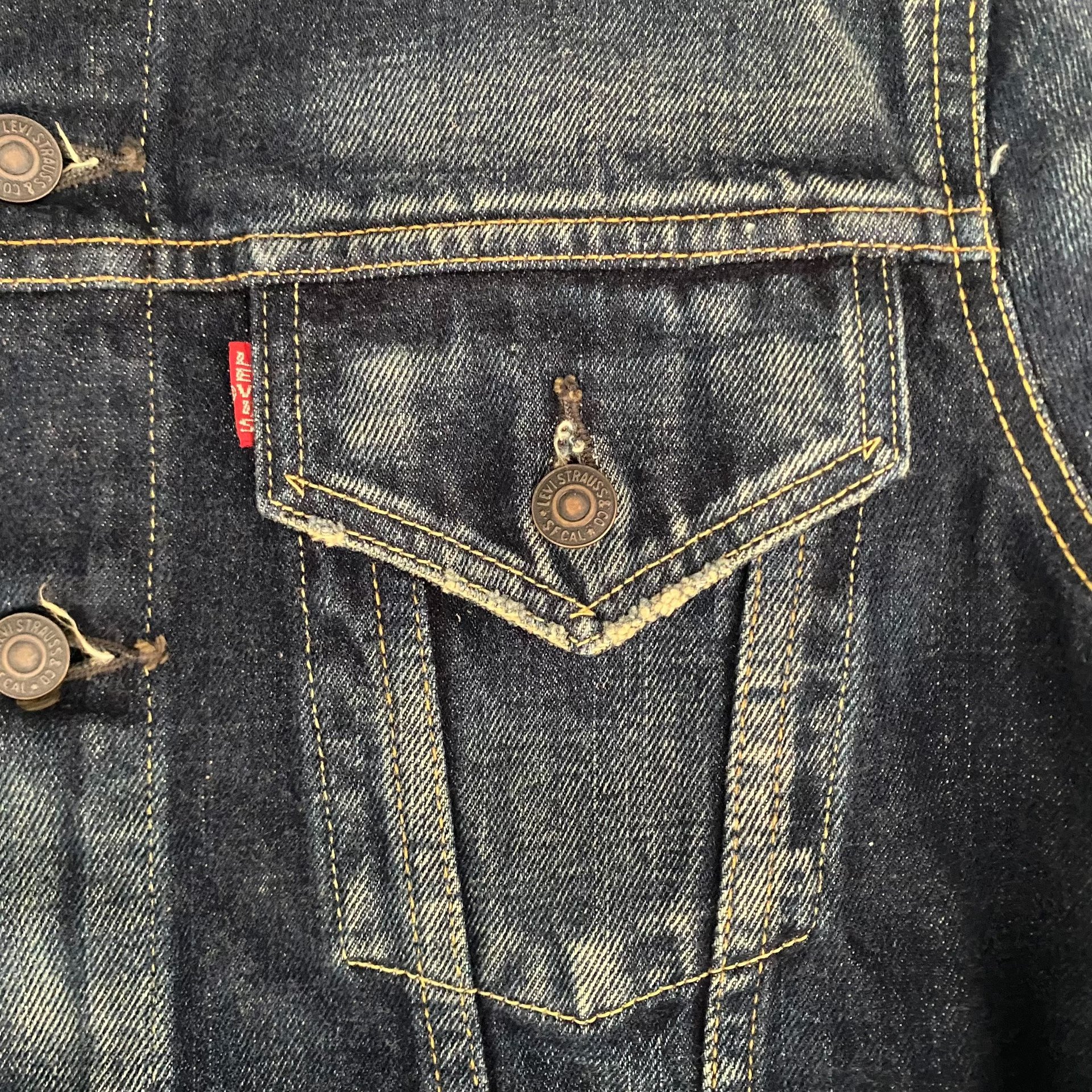 Levi's LVC557 Type3 Denim Jacket — back