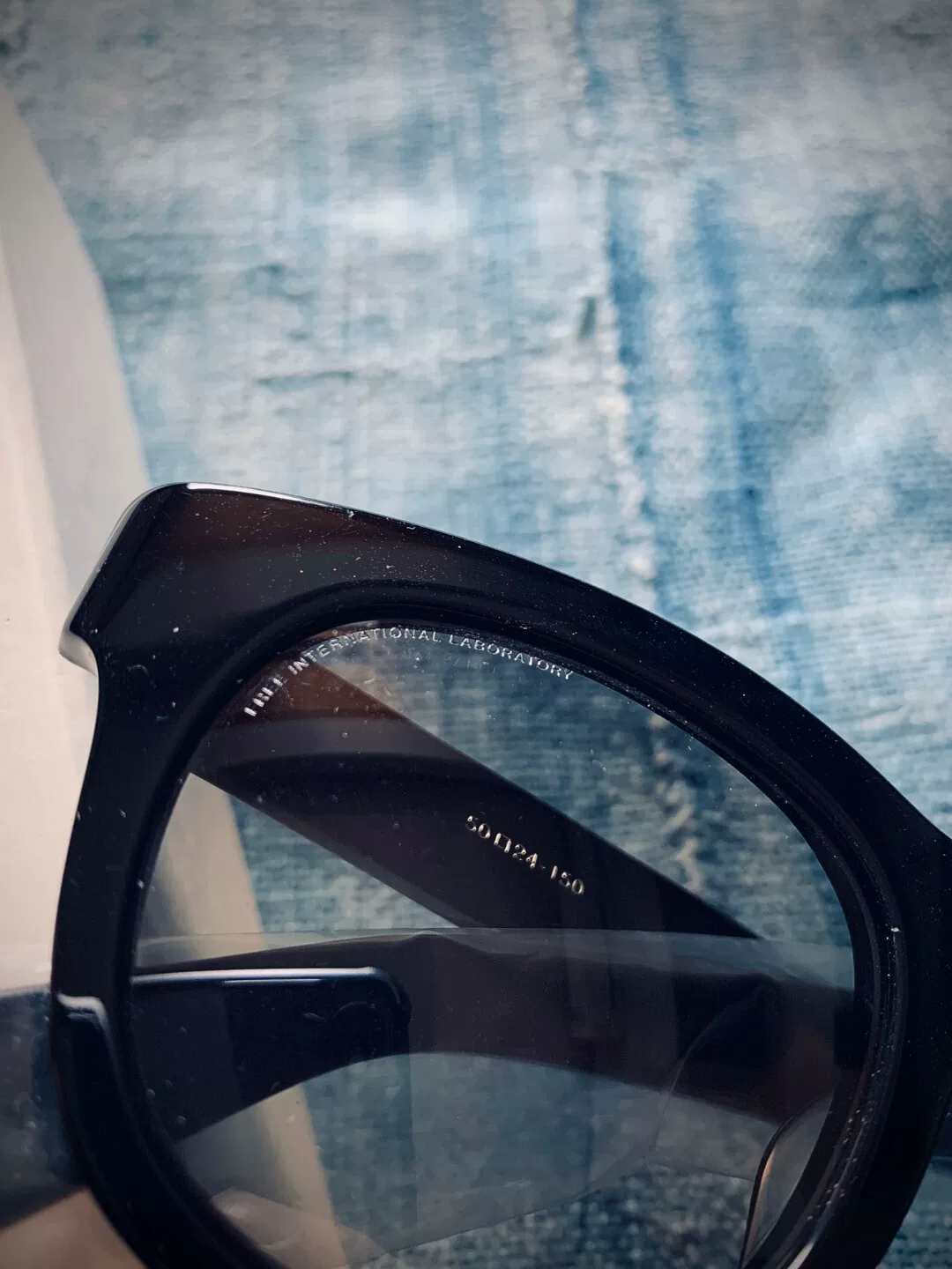 Visvim Viator Polarized Black Sunglasses — back
