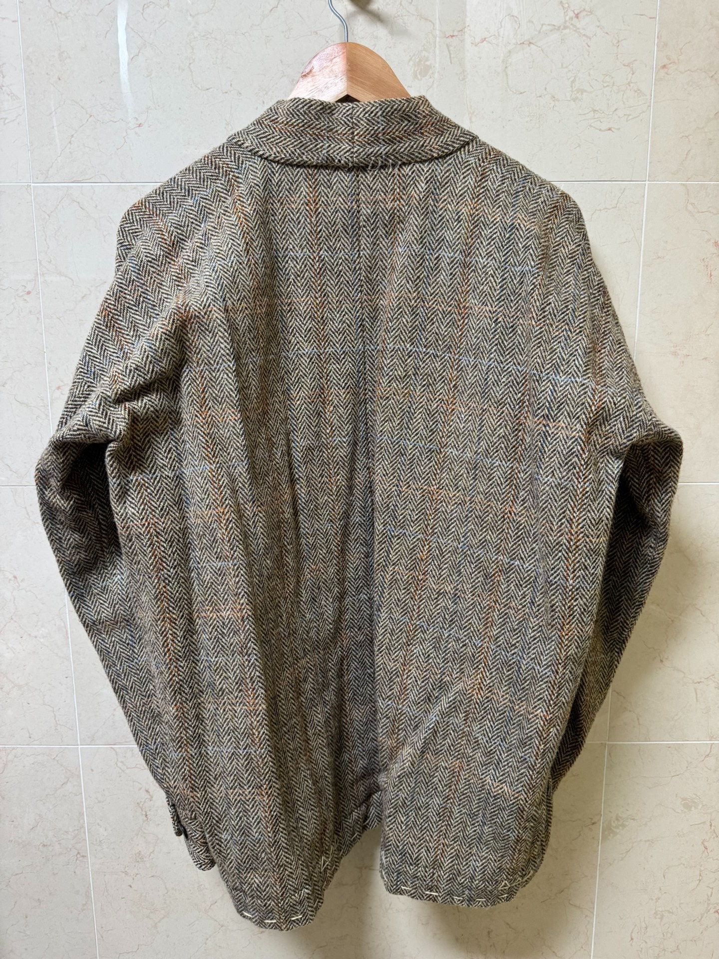 visvim sanjuro harris tweed jacket — front