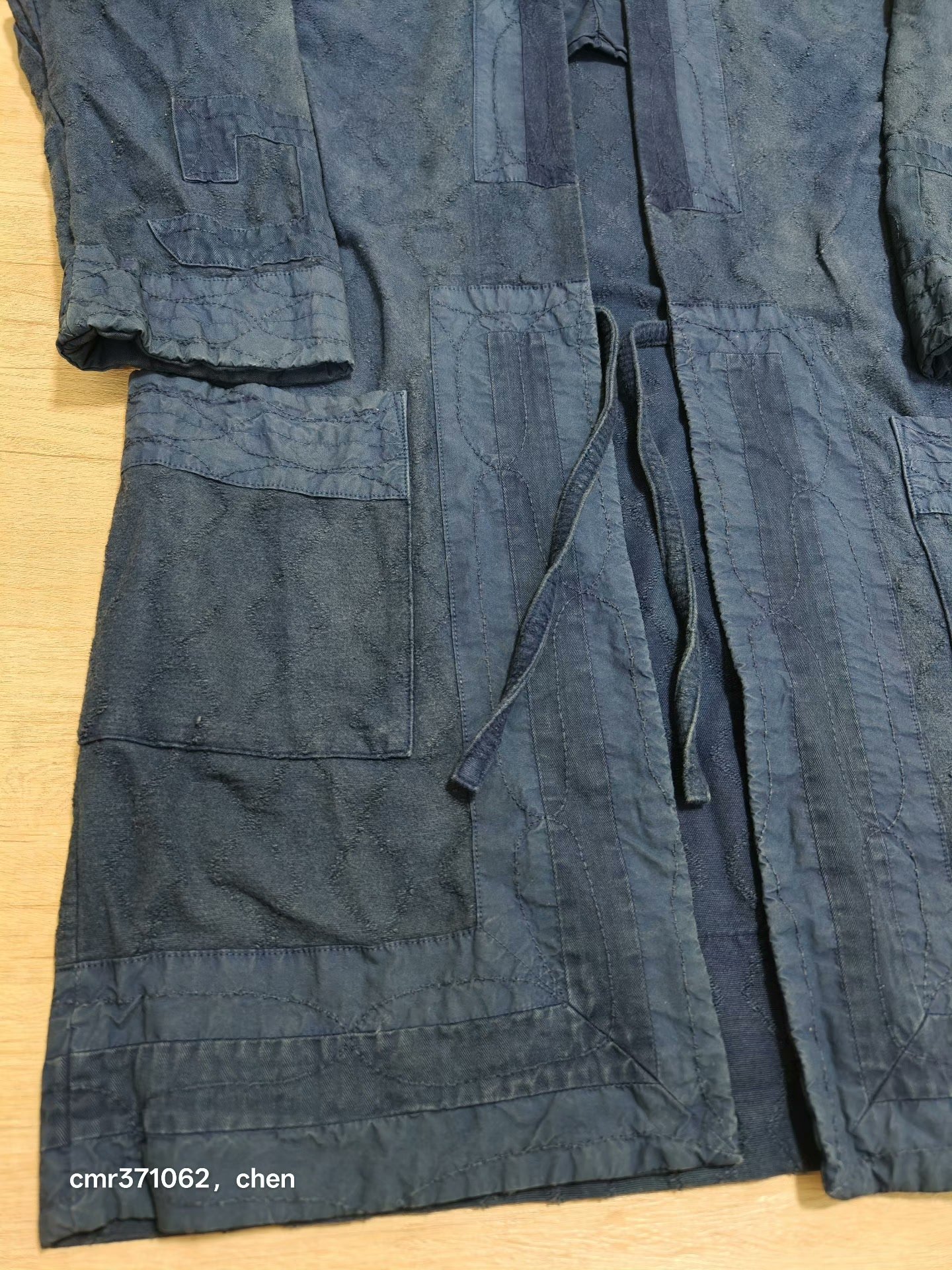 VISVIM 16 ICT RUUNPE Coat — detail