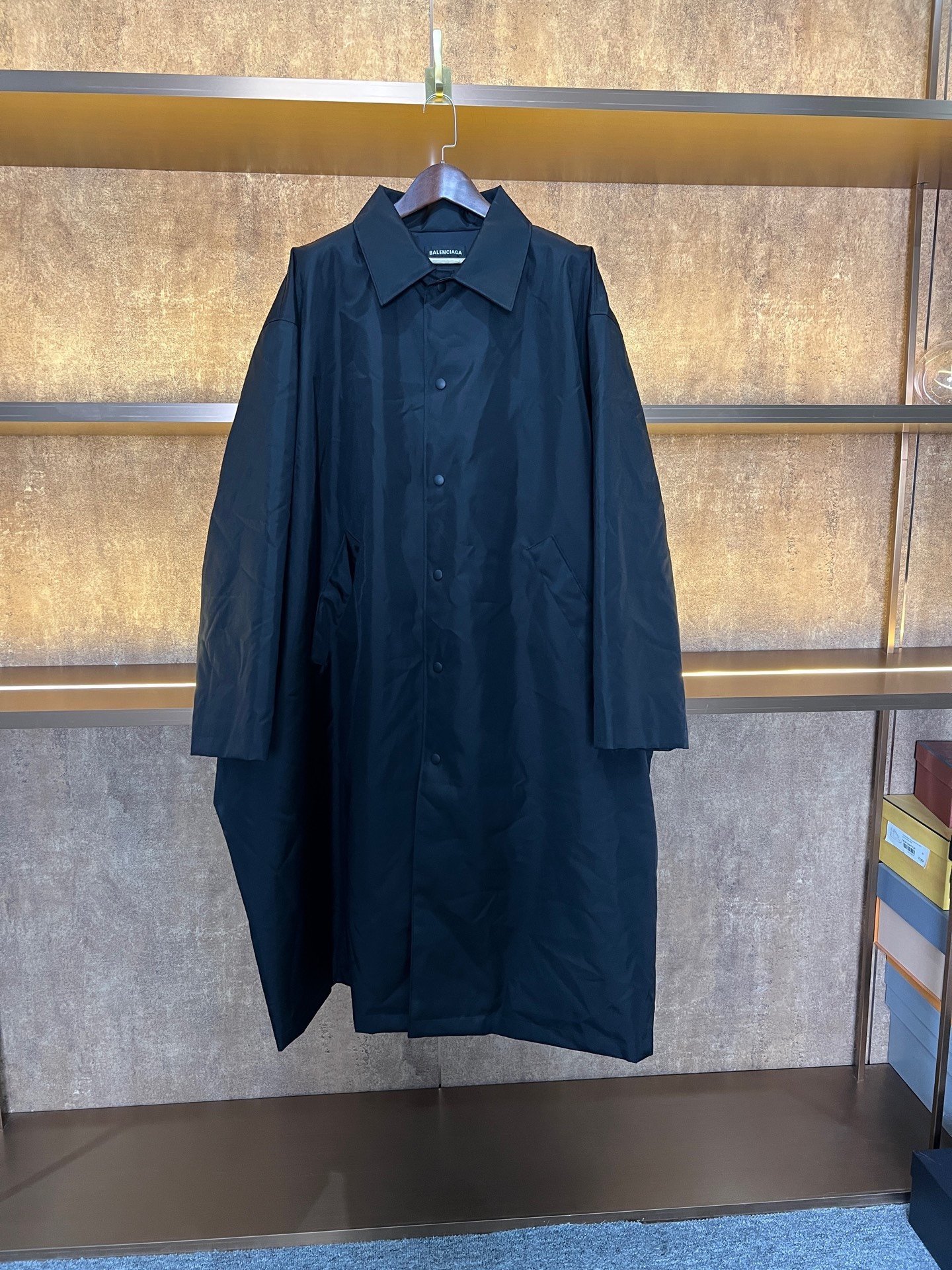 Balenciaga Runway Nylon Coat