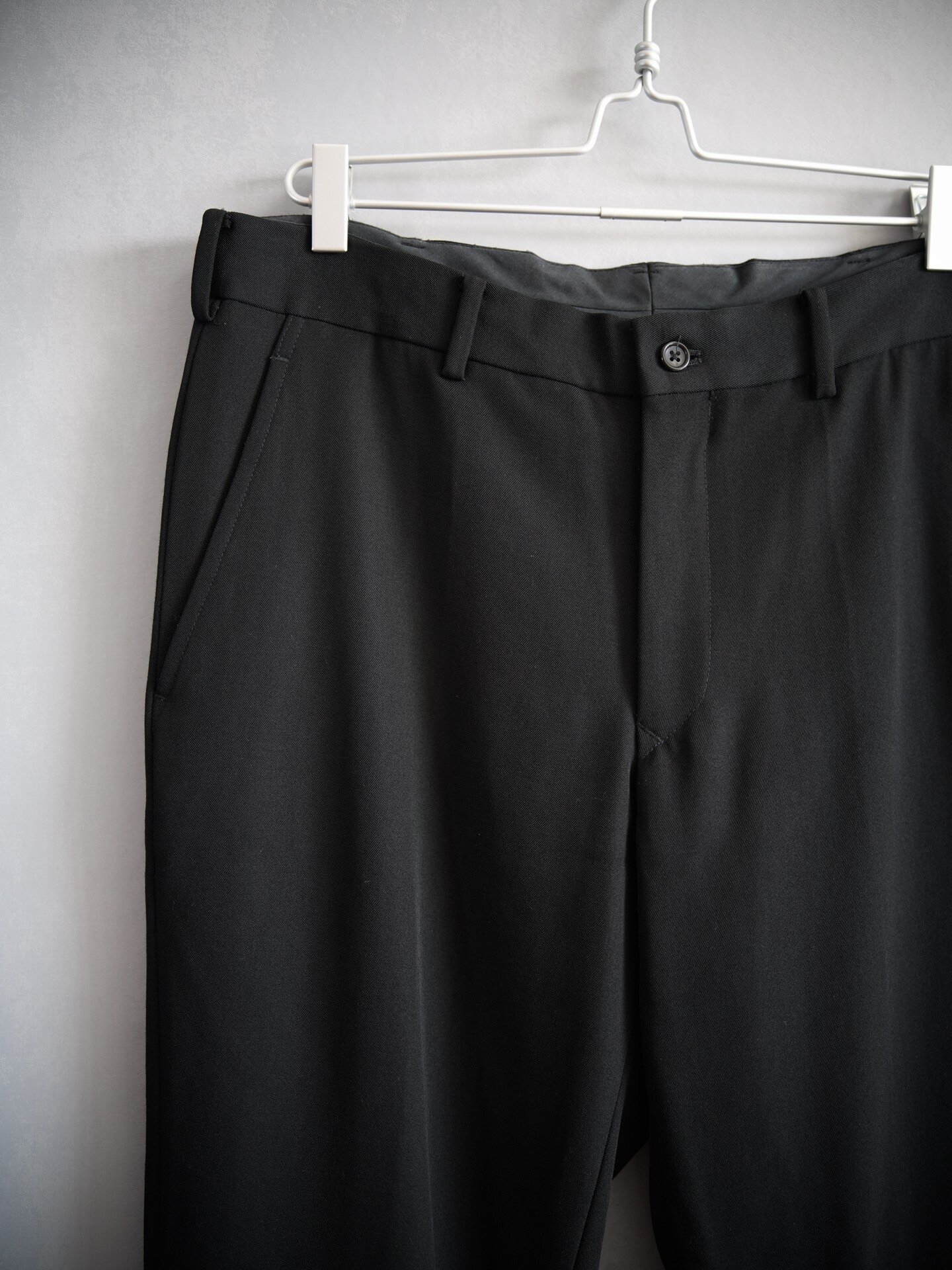 Yohji Yamamoto 07AW Runway Side Zip Pants — back