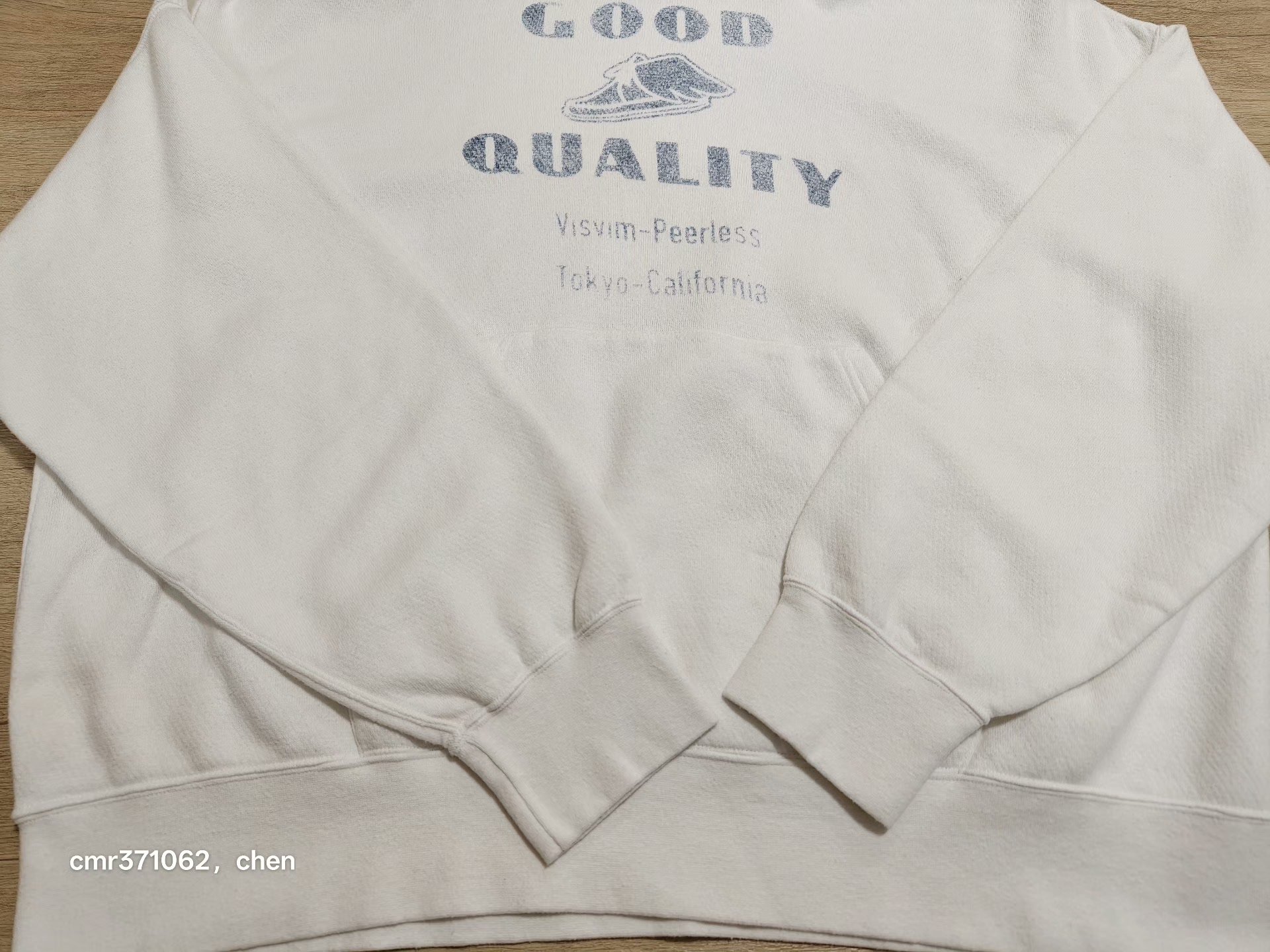VISVIM 23AW SPOT AMPLUS SB HOODIE — back