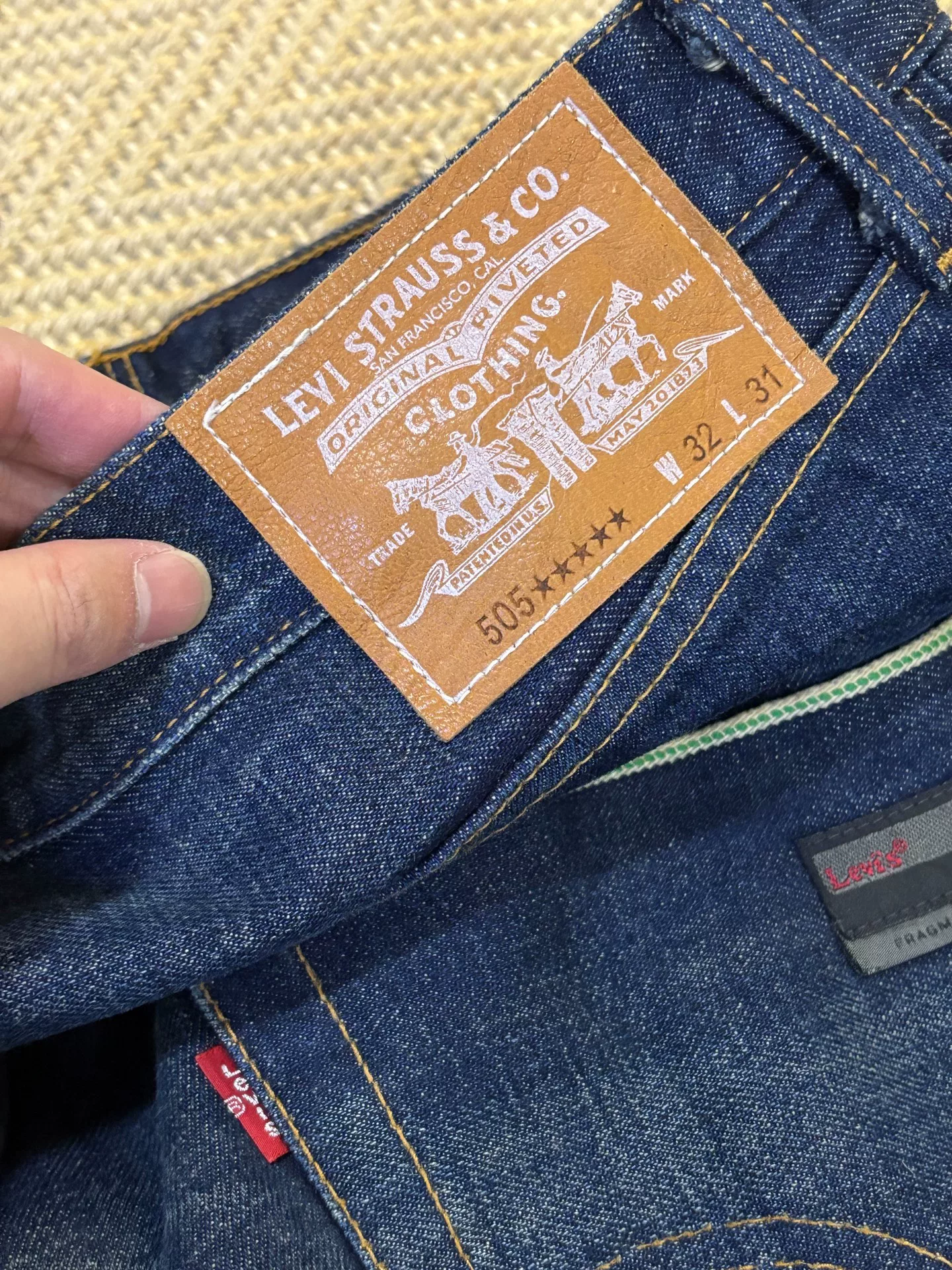 Levi's Fenom Five Star Jeans — back