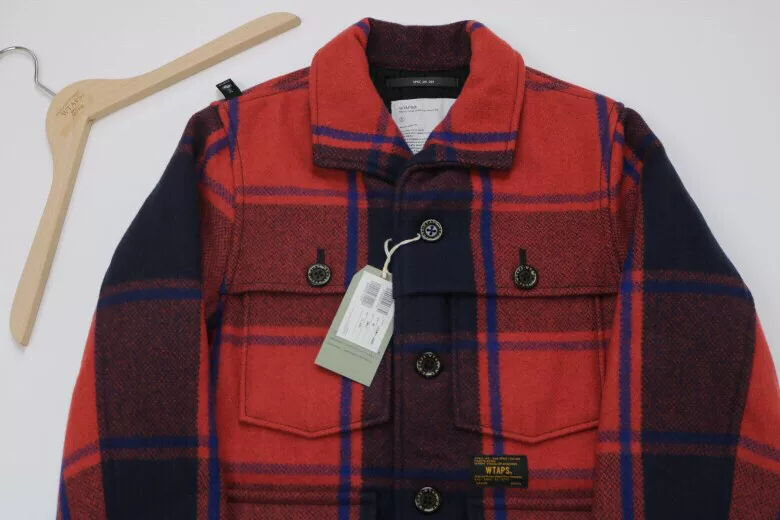 WTAPS Lamber Wool Melton Jacket — back