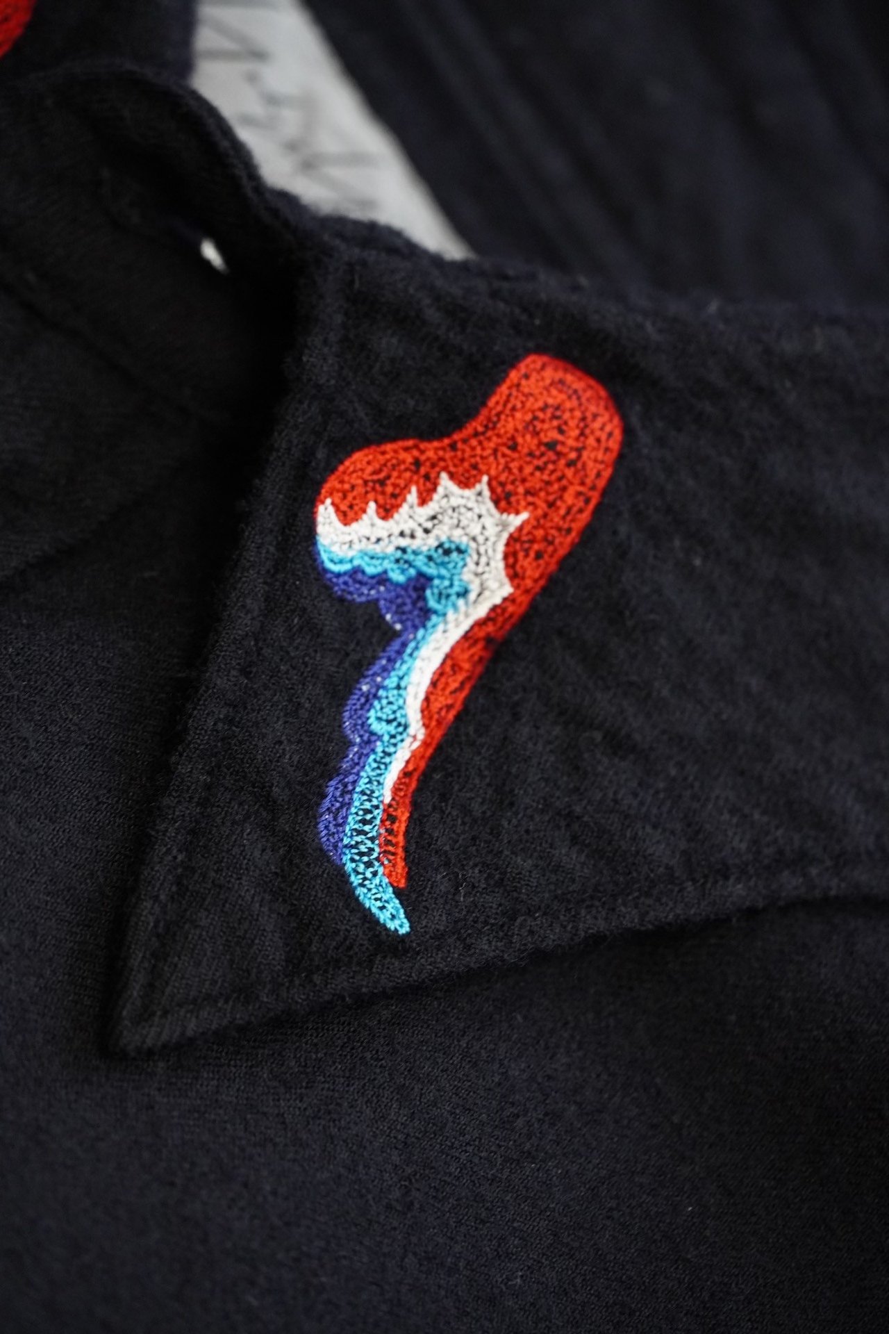 Yohji Yamamoto 02AW Wings Embroidered Shirt — back