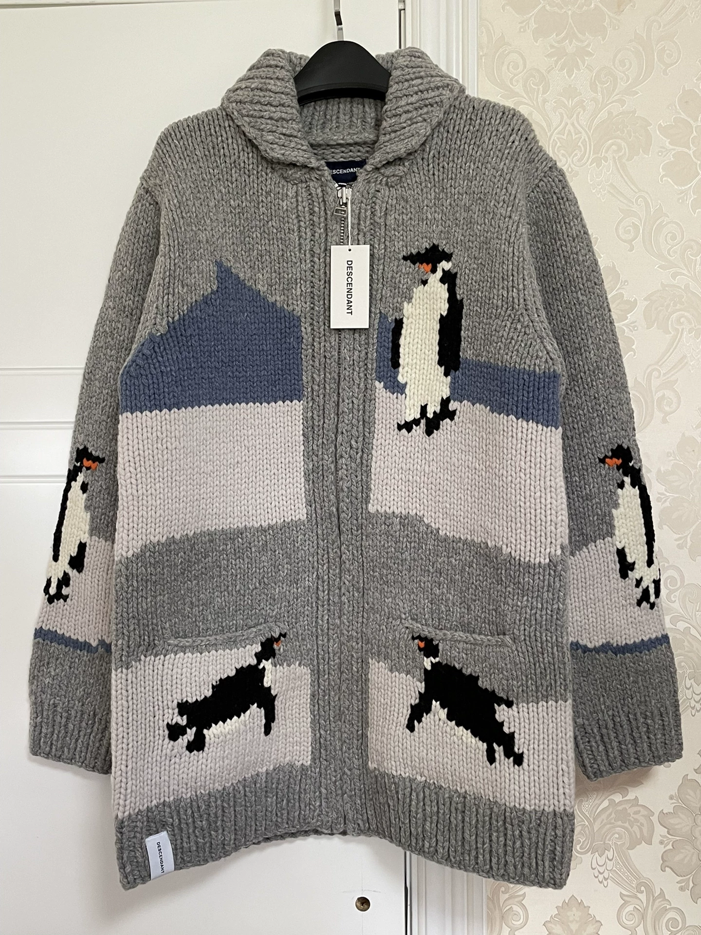 Descendant Manchot Cowichan Knit Coat