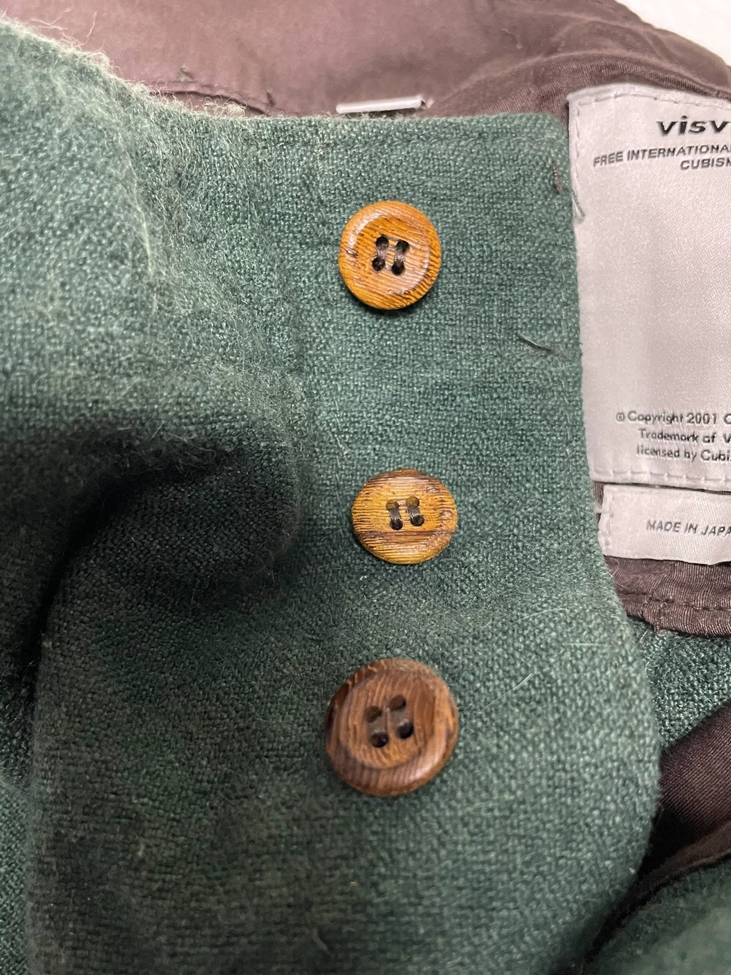 Visvim Carpenter Silk Blend Pants — front