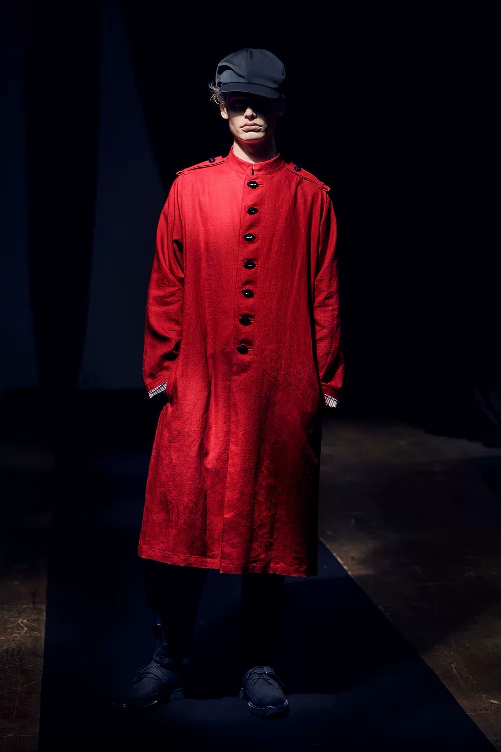 Yohji Yamamoto 21SS Button Trousers — label