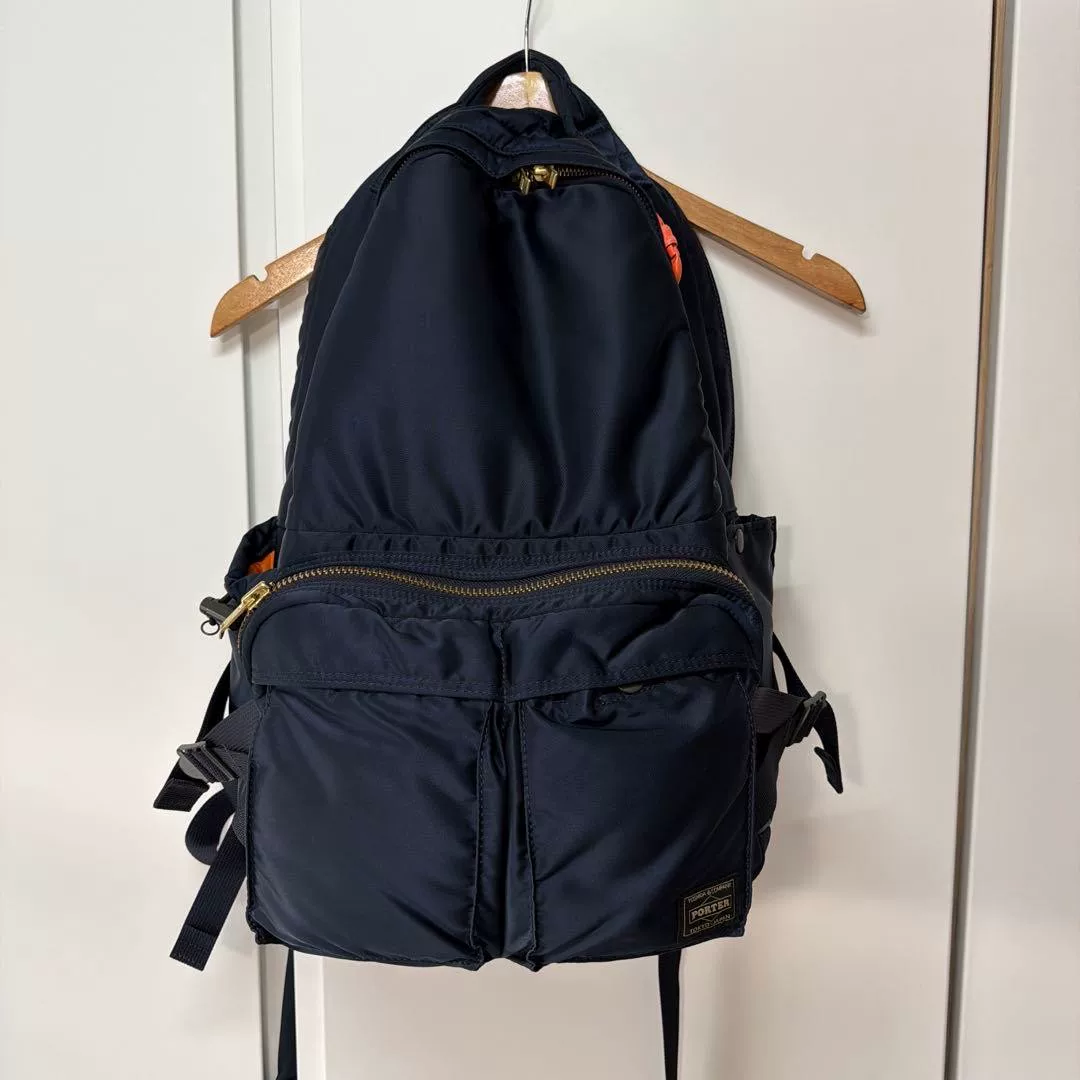 PORTER TANKER Navy Backpack