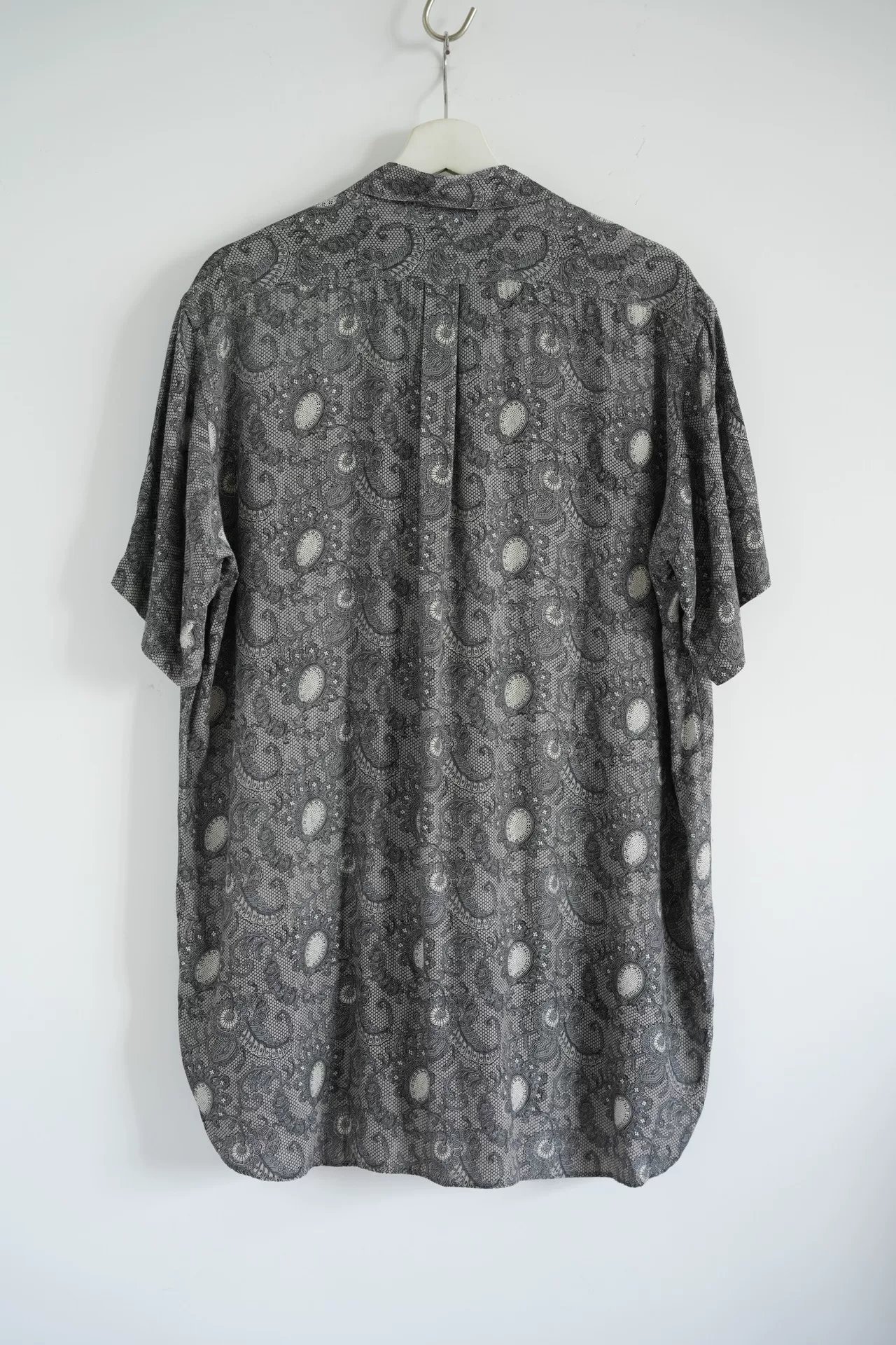 Yohji Yamamoto 80s Tree of Life Print Shirt — front