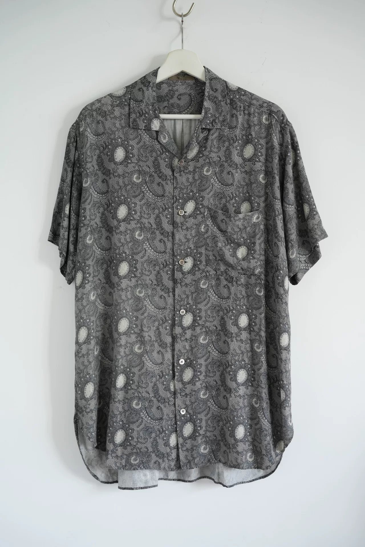 Yohji Yamamoto 80s Tree of Life Print Shirt