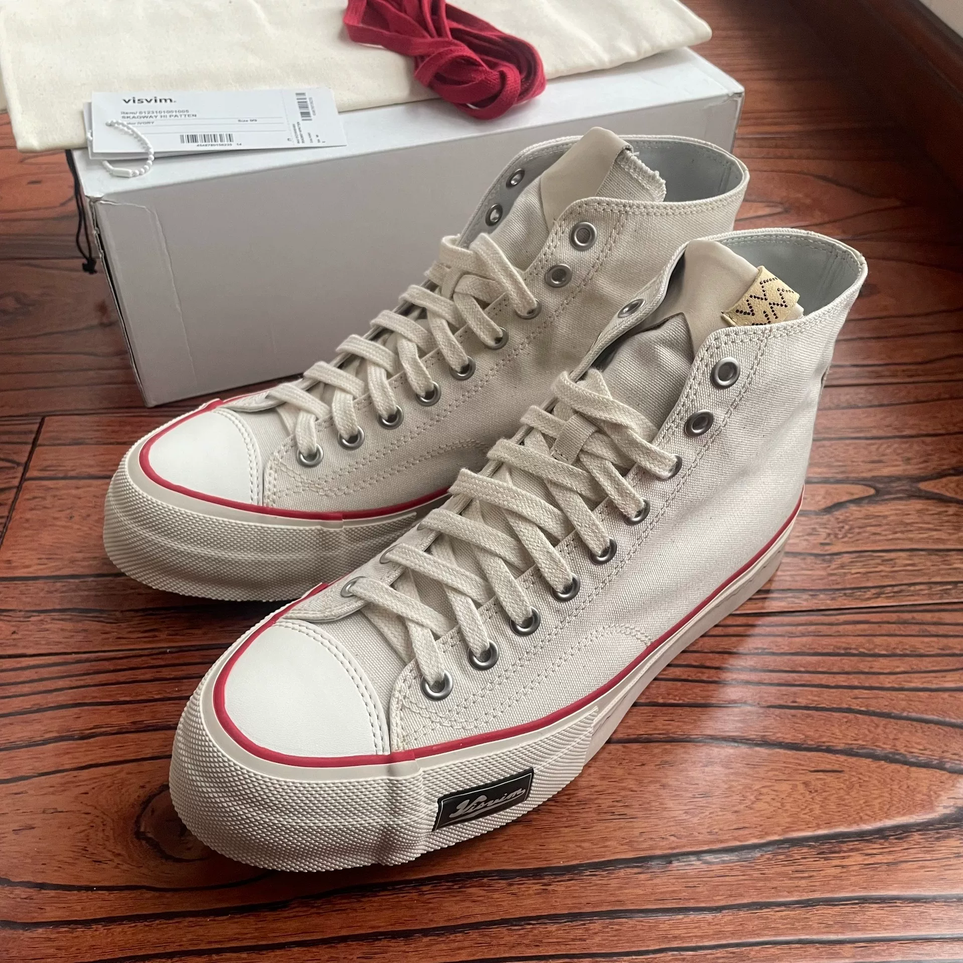 Visvim 23ss Skagway HI Canvas Shoes