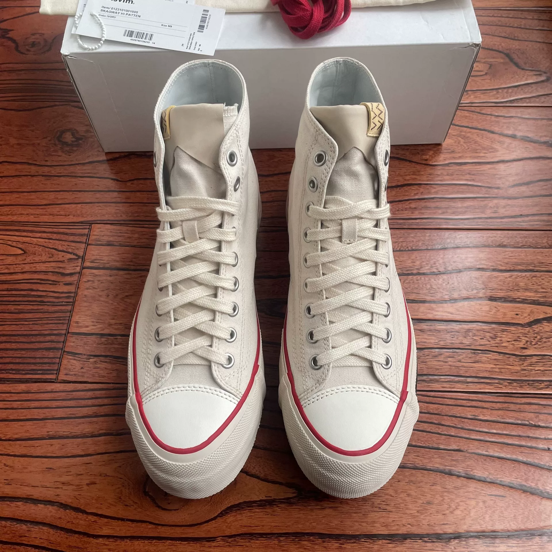 Visvim 23ss Skagway HI Canvas Shoes — front