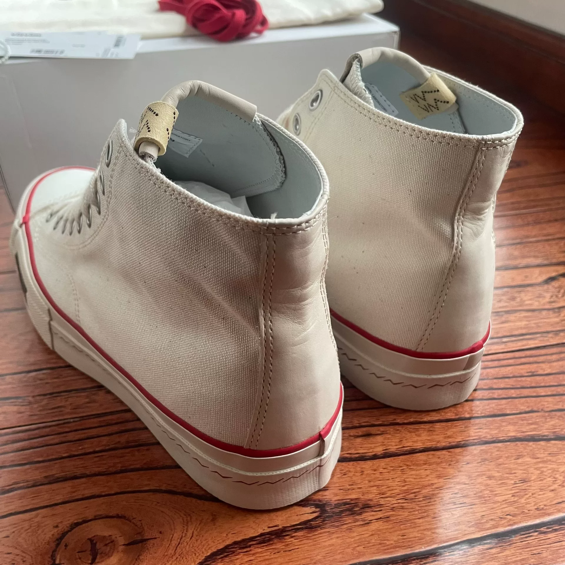 Visvim 23ss Skagway HI Canvas Shoes — label