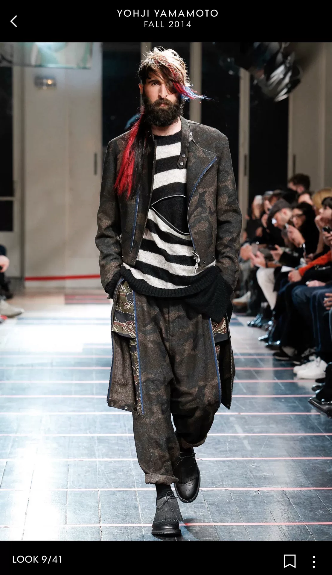 Yohji Yamamoto 14AW Wool Blend Jacket — front