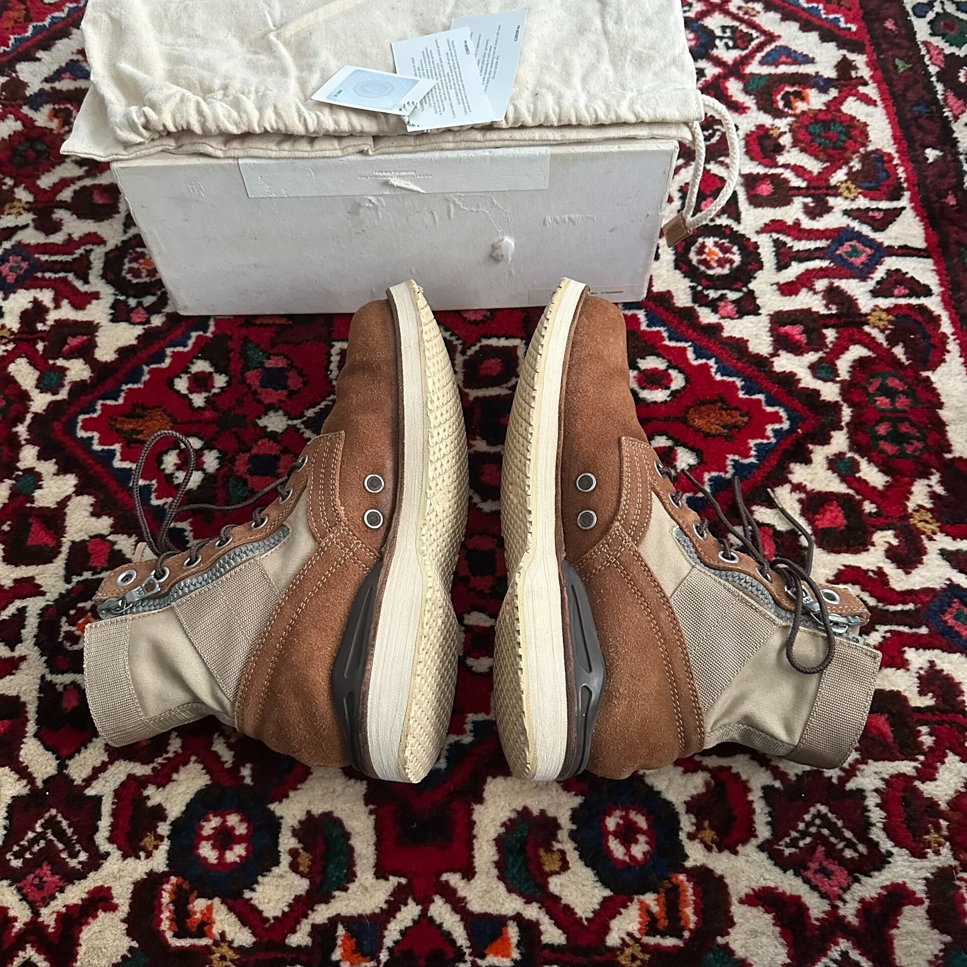 visvim 18AW 7hole Folk Camel — back