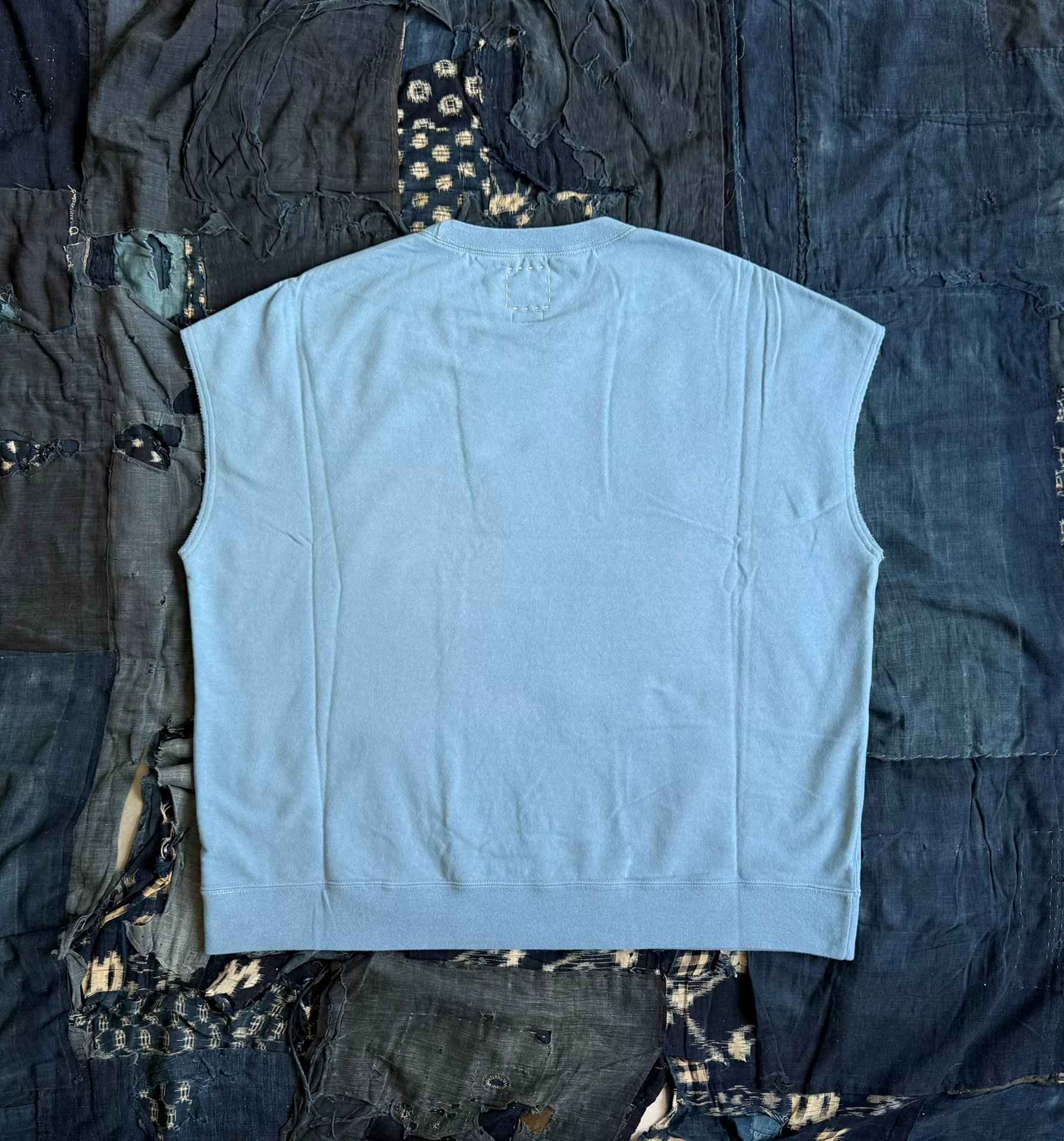 VISVIM 25AW MONDO DUAL SWEAT VEST — front