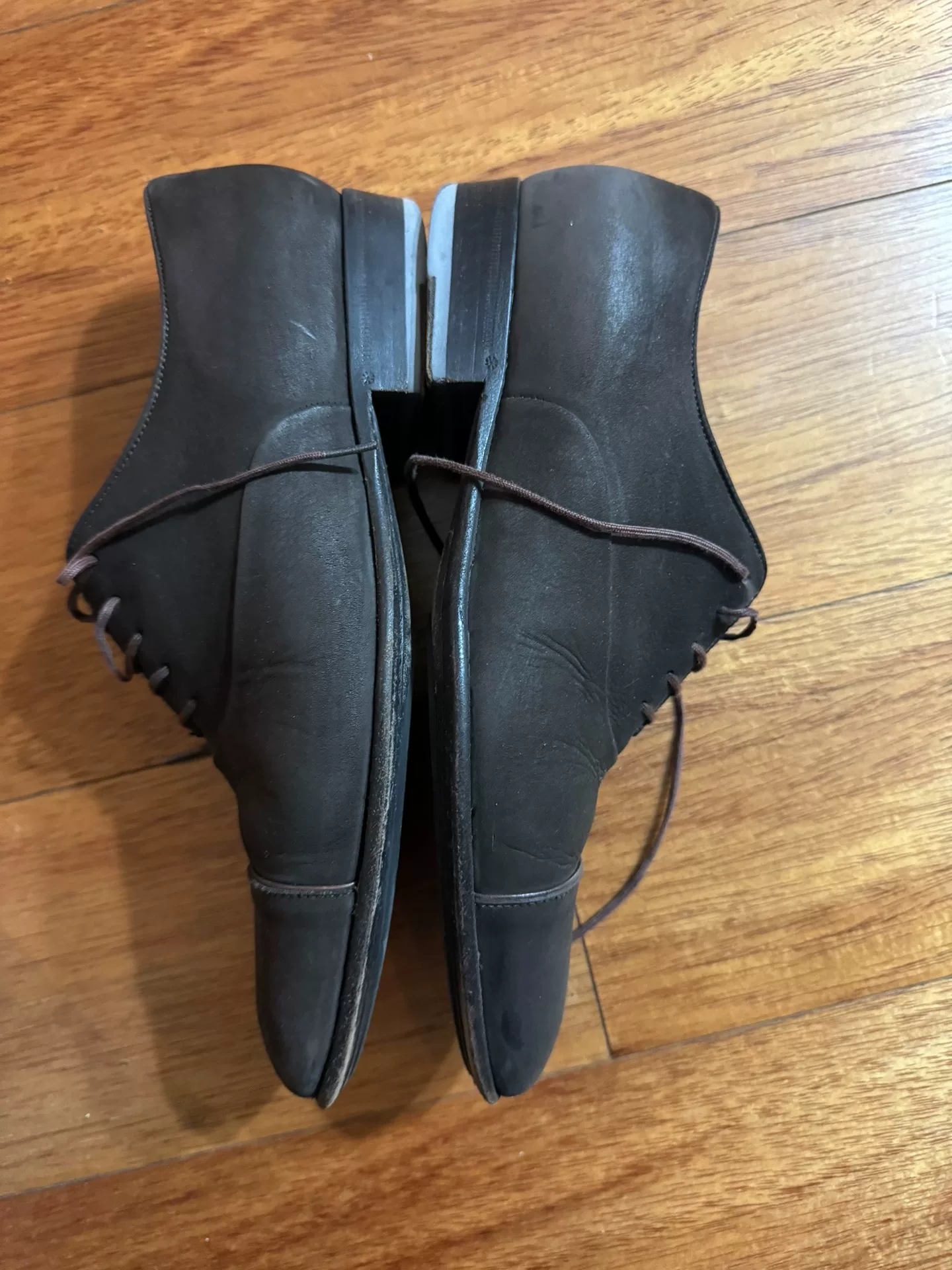 JM.WESTON Men's Suede Shoes UK6.5 — detail