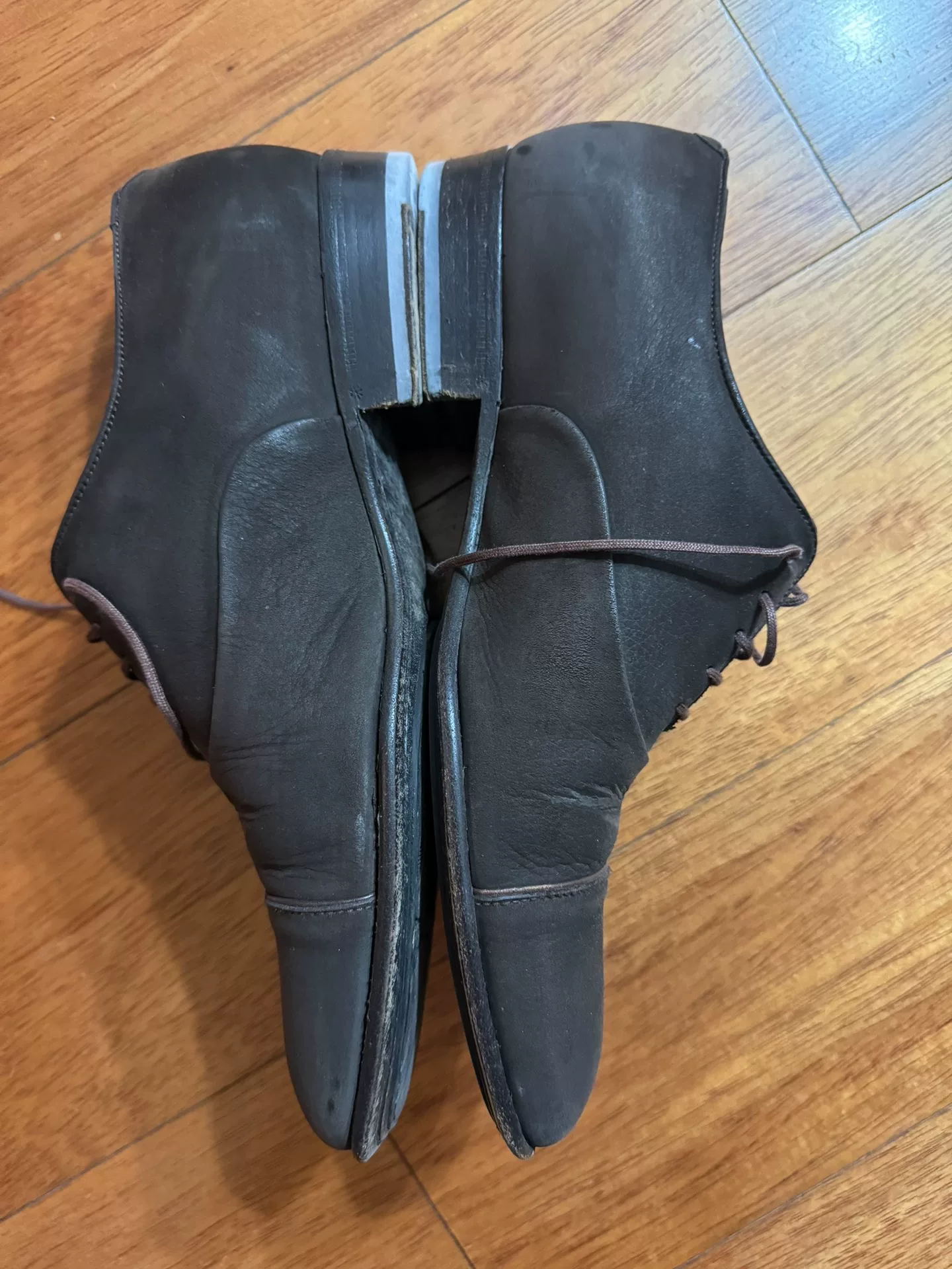 JM.WESTON Men's Suede Shoes UK6.5 — front