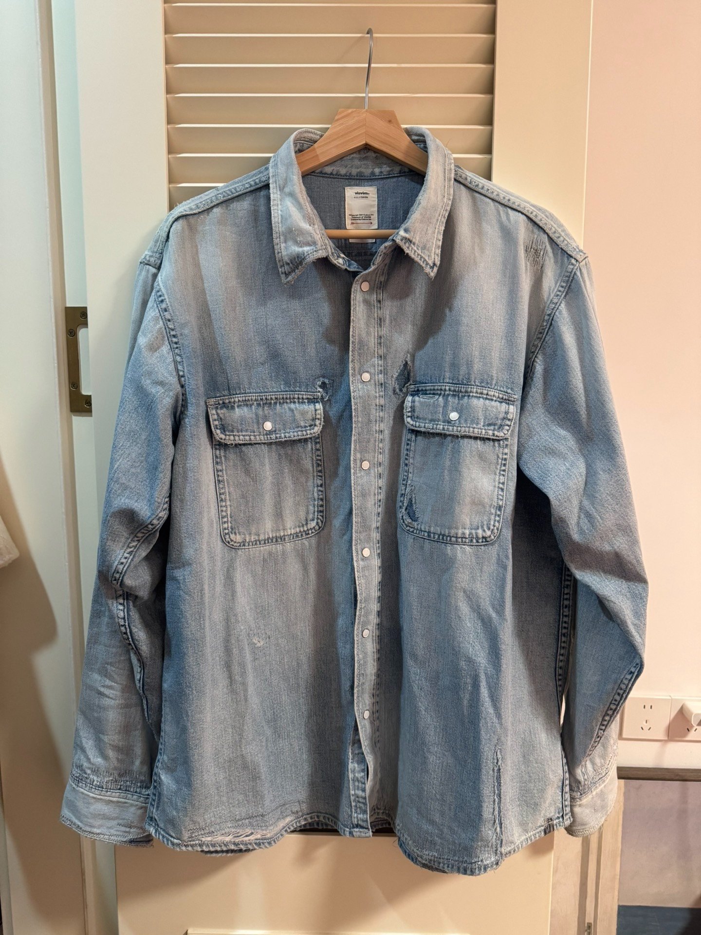 VISVIM SS HANDYMAN SHIRT CRASH 21ss