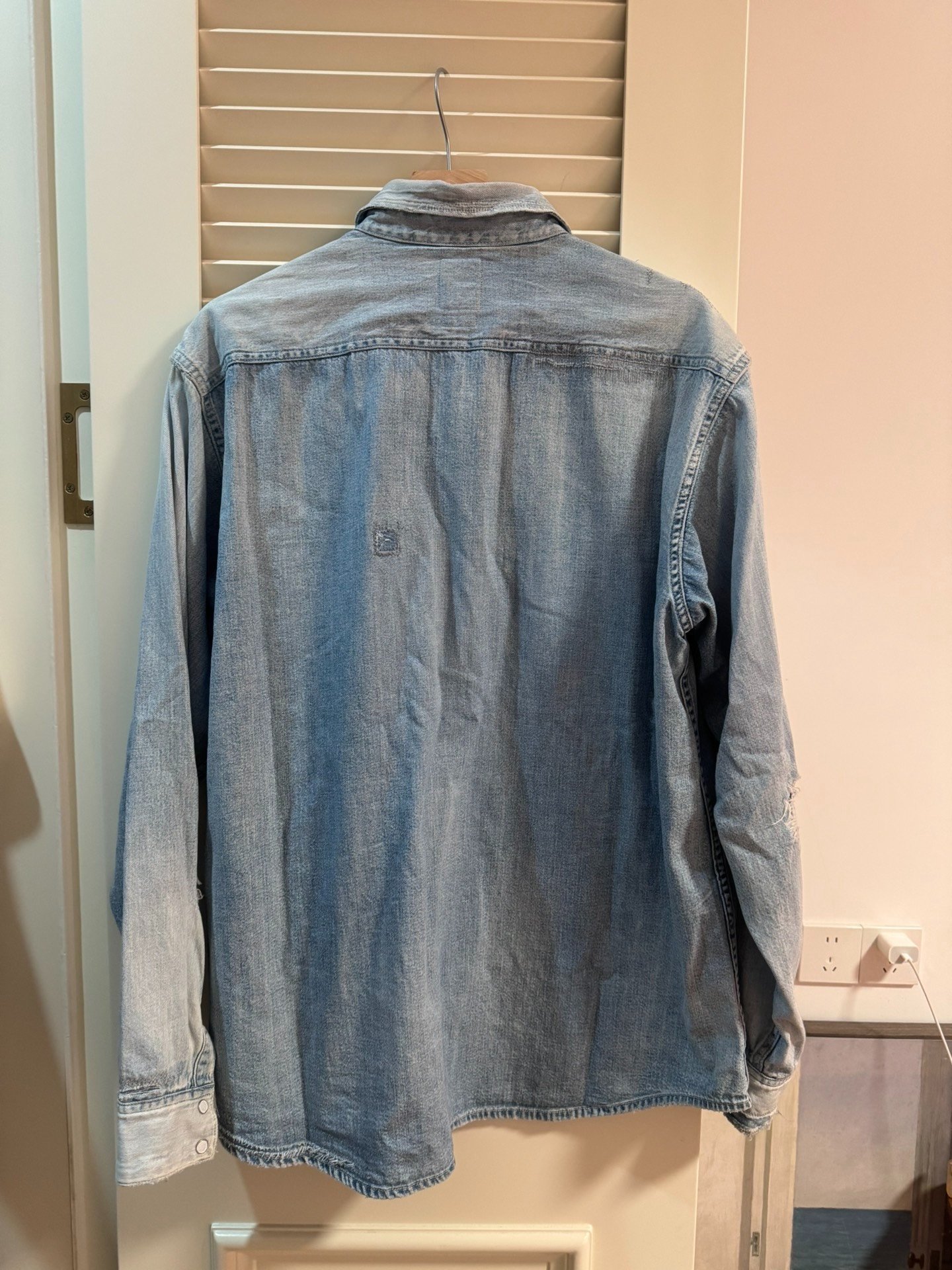 VISVIM SS HANDYMAN SHIRT CRASH 21ss — front