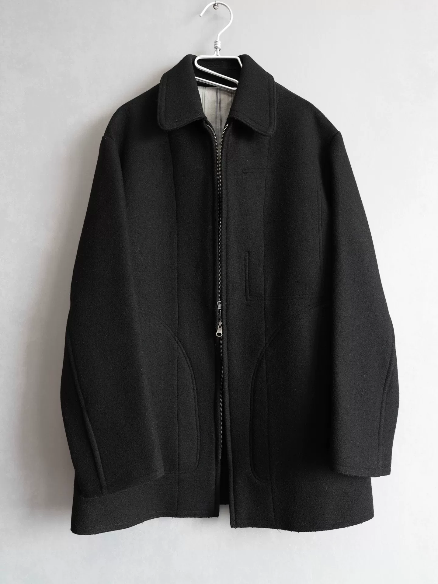 Yohji Yamamoto 92AW Double Zip Jacket — front