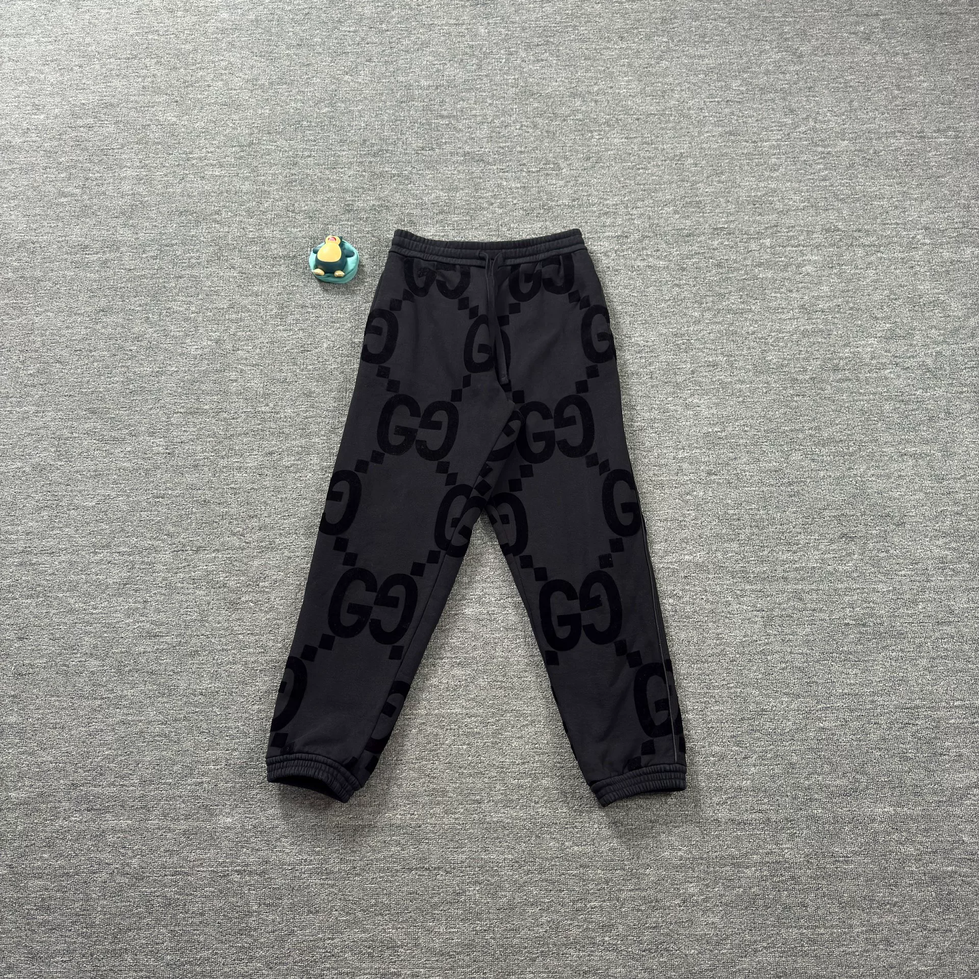 Gucci Black All-Over GG Print Sweatpants