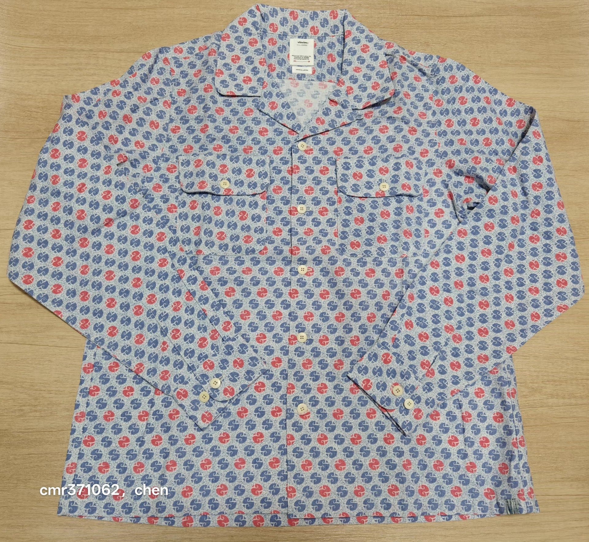 VISVIM 23SS BOOMER KHADI L/S