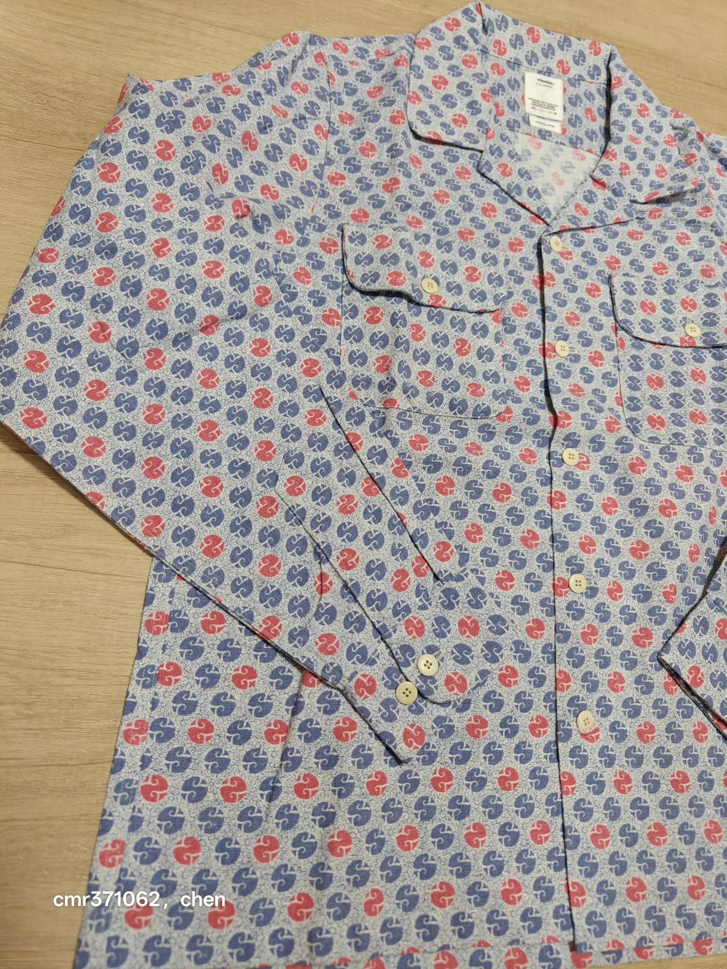 VISVIM 23SS BOOMER KHADI L/S — front