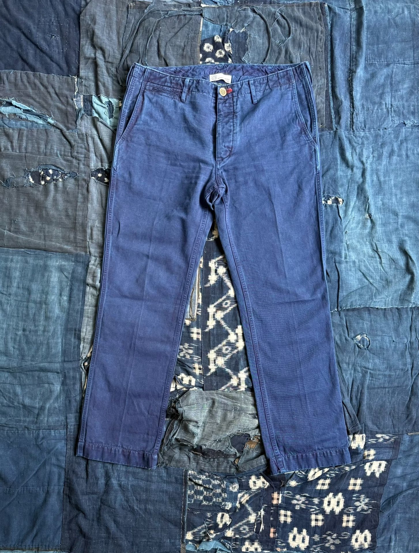 VISVIM 12AW ICT CHINO PANTS INDIGO